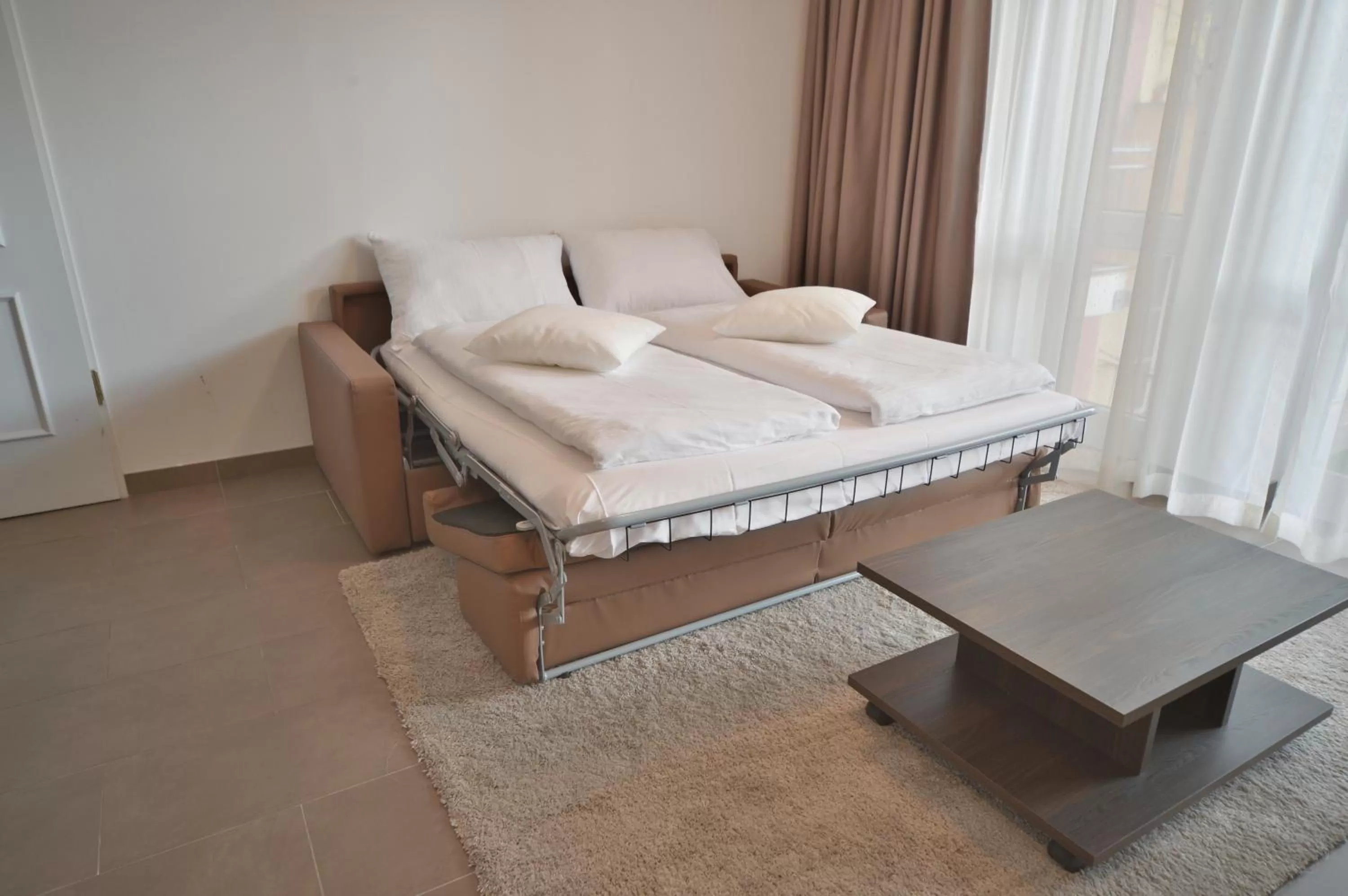 Bed in Bayer's Boardinghouse und Hotel