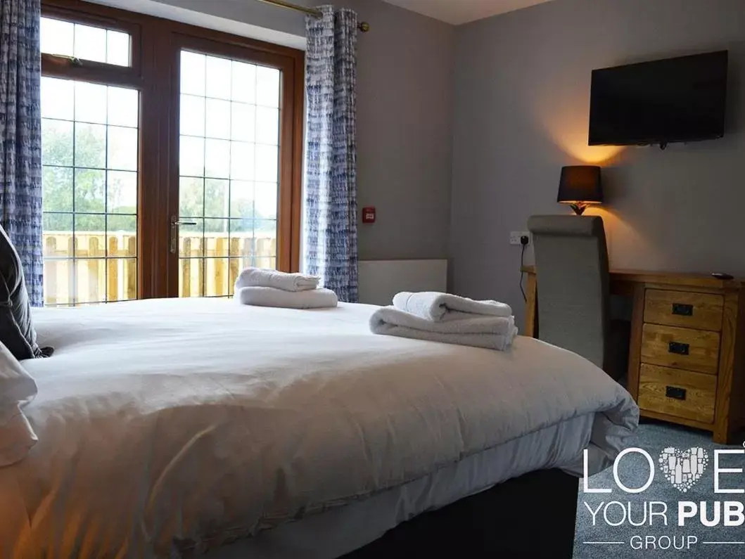 Deluxe Double Room with Shower in The Dog & Crook Deluxe Double Room with Shower in The Dog & Crook