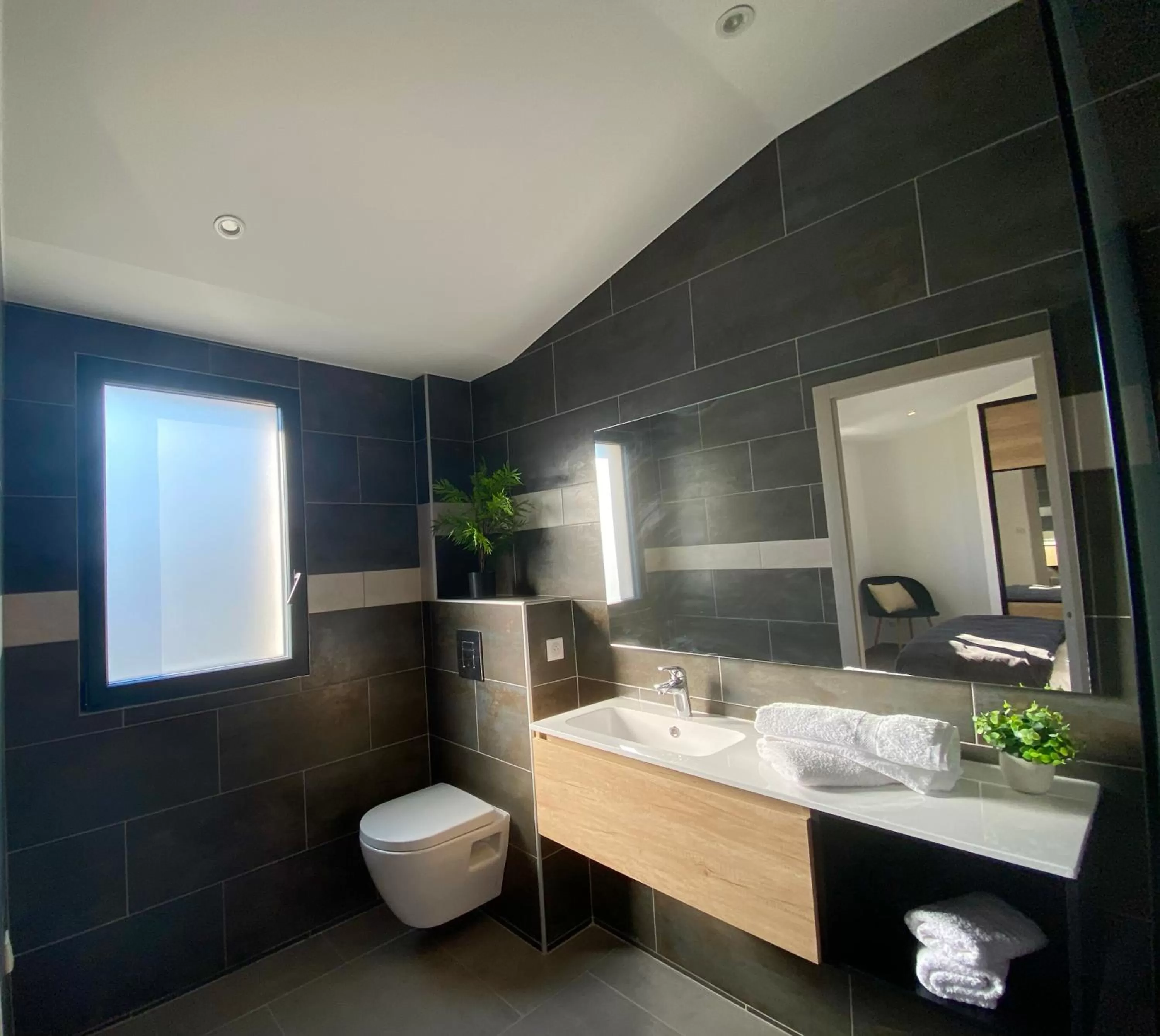 Shower in Casa u fornu Residence & Spa