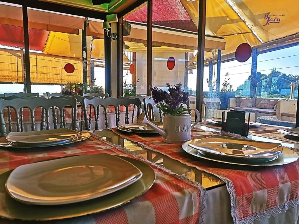 Patio in Hotel Campos de Baeza