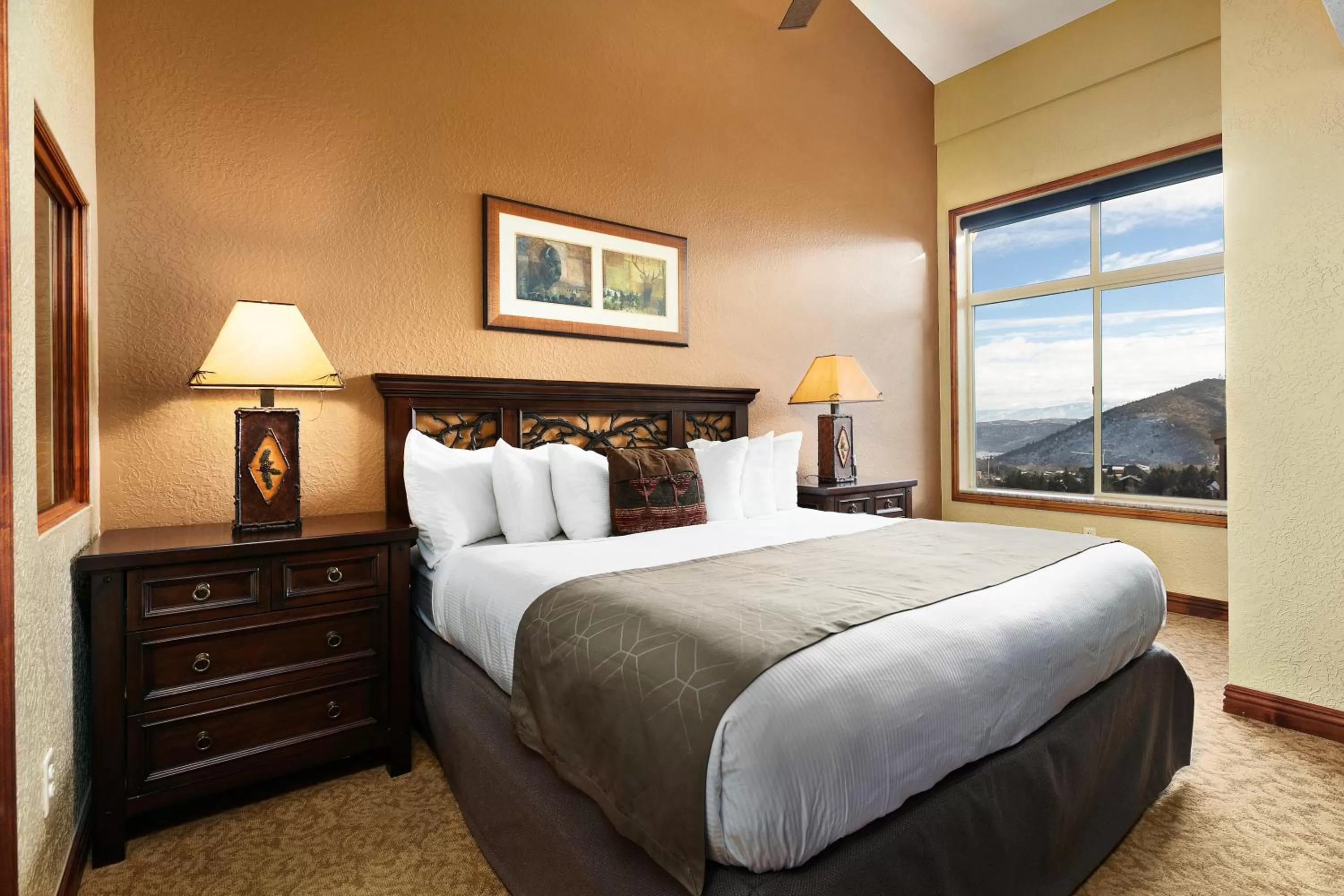 Bedroom, Bed in Condos at Canyons Resort by White Pines