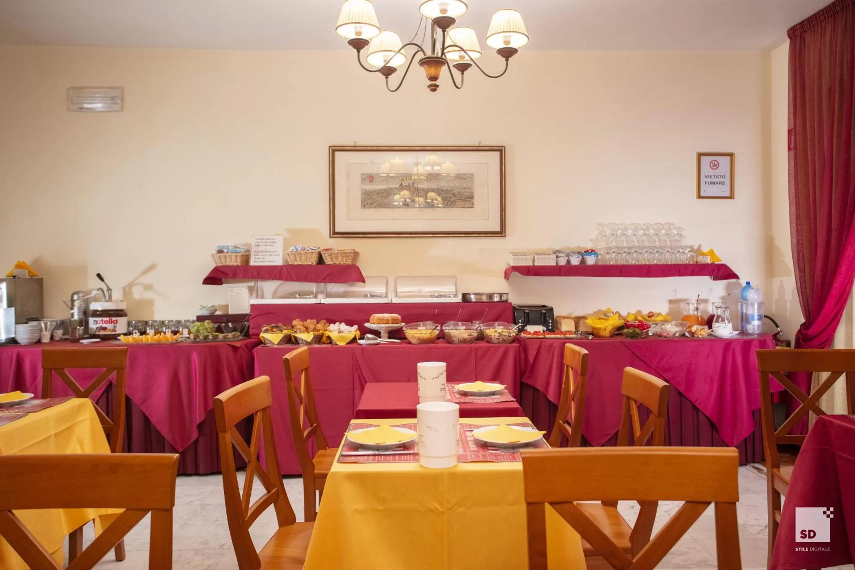 Breakfast in Hotel Alessandro Della Spina