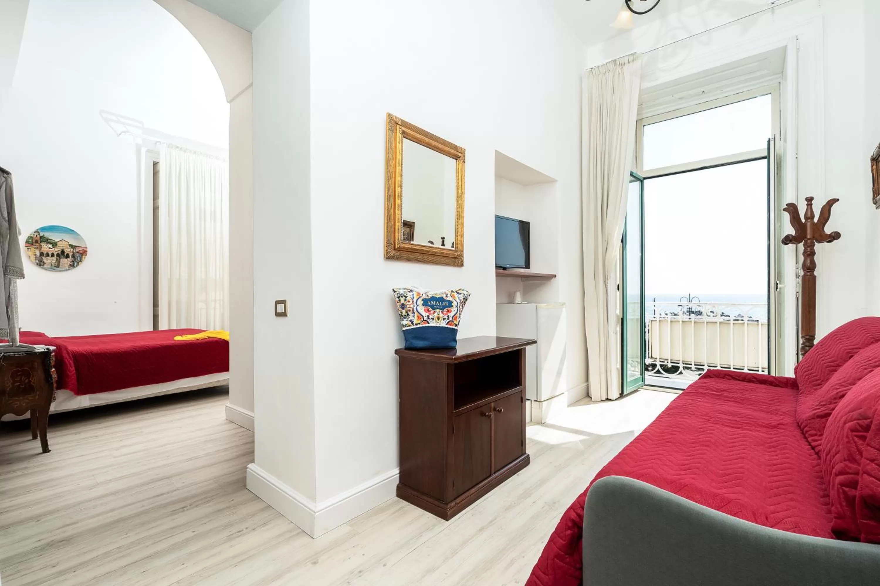 Bed in Hotel Fontana