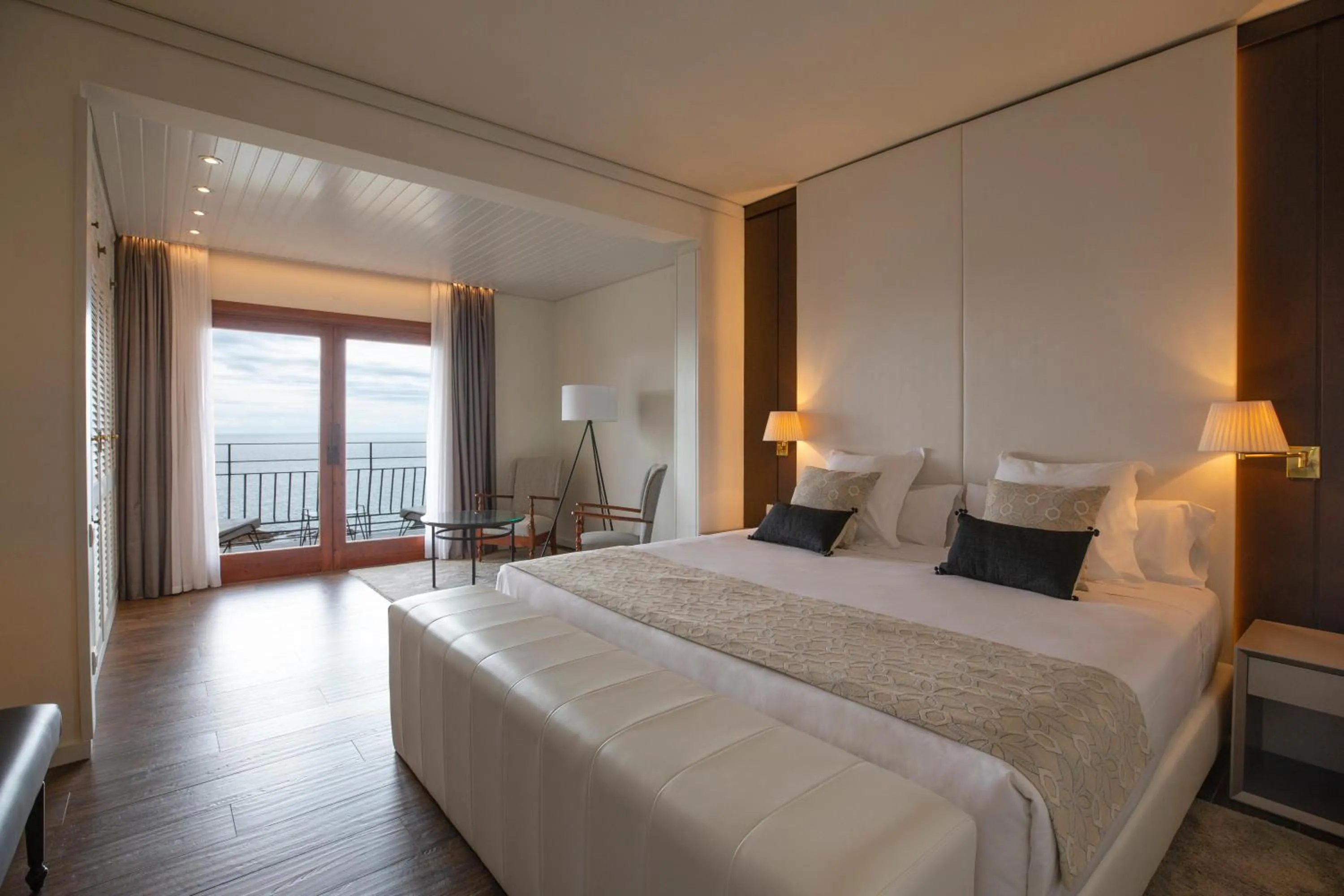 Bed in Hotel Santa Marta