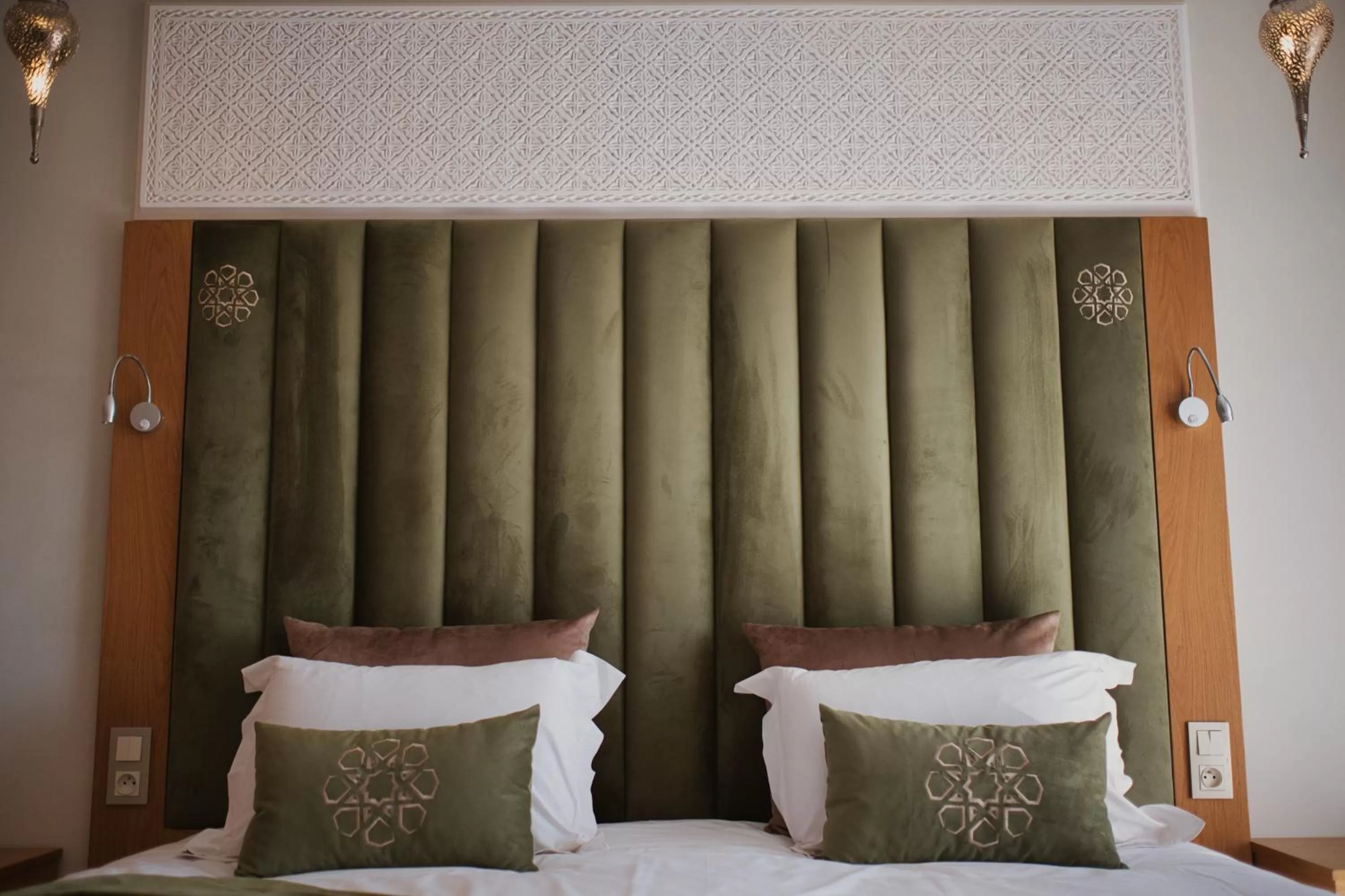 Bed in Diwane Hotel & Spa Marrakech