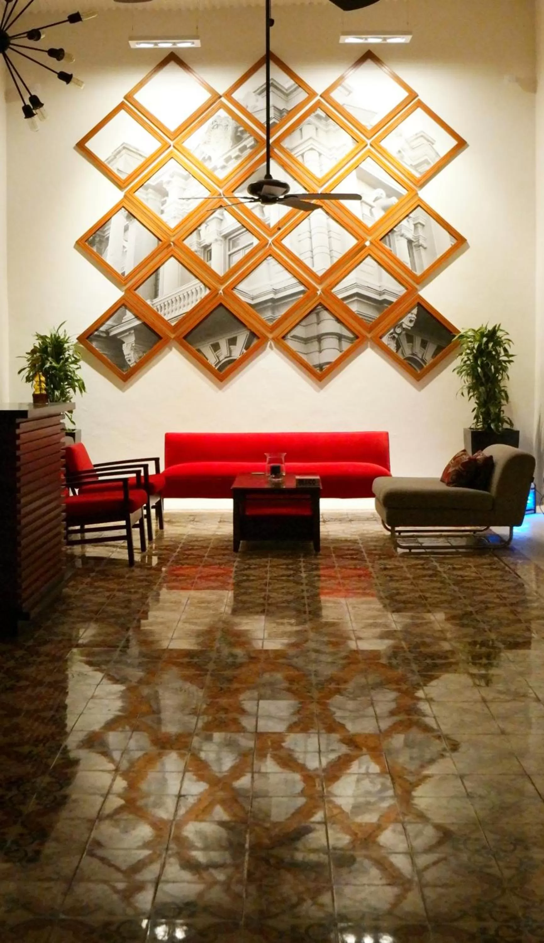 Lobby or reception in Merida Santiago Hotel Boutique