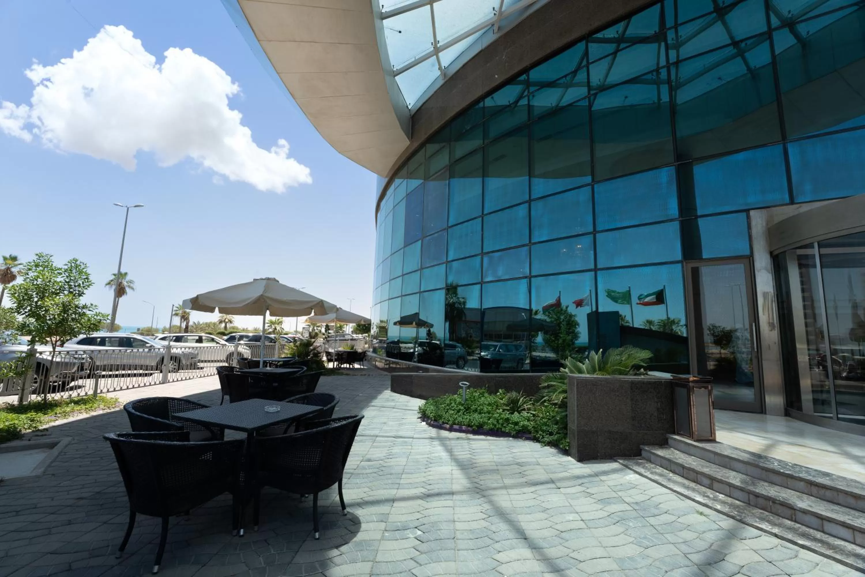 Property building in Kuwait Grand Hotel