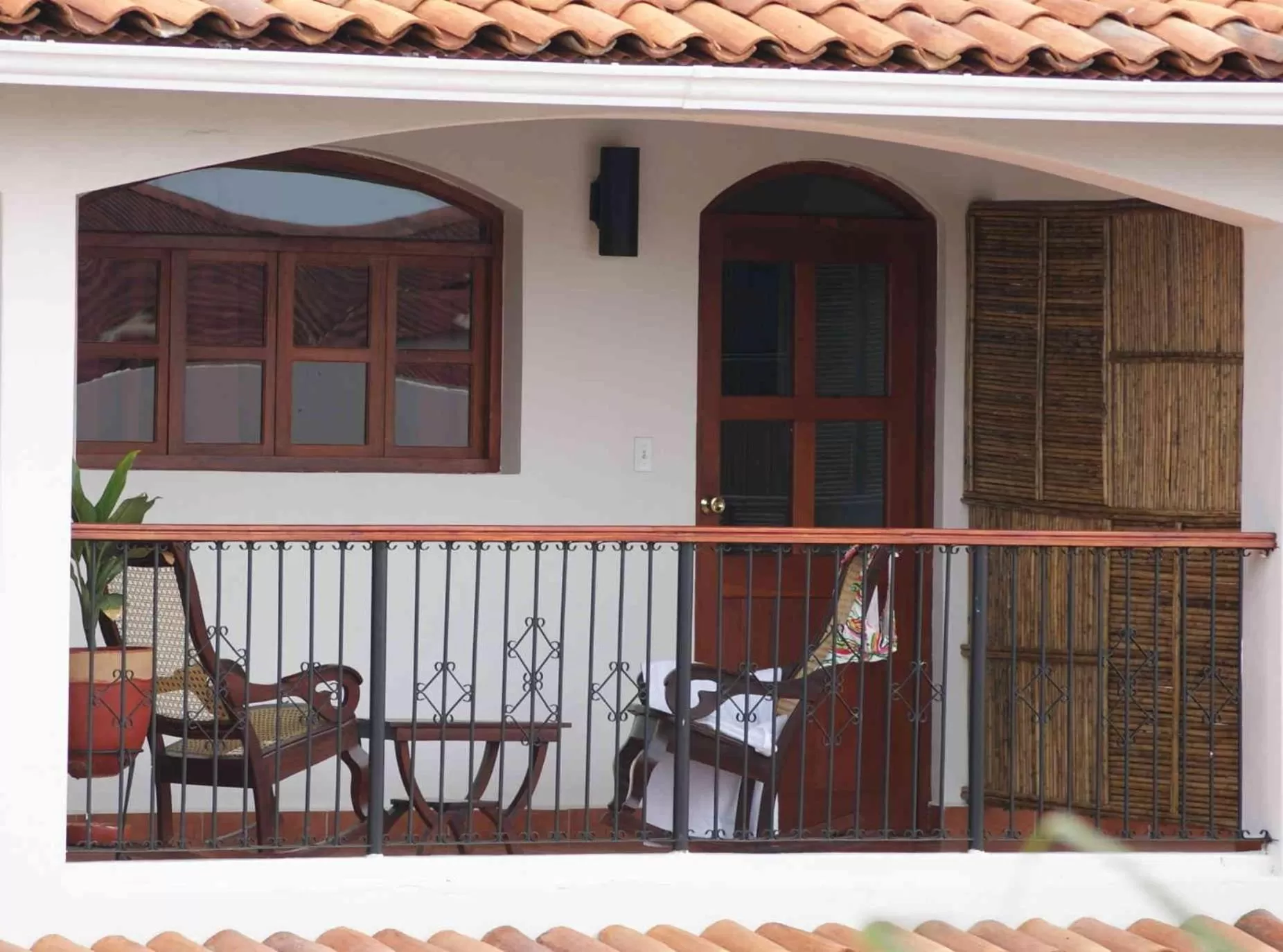 Balcony/Terrace in Hotel Cacique Adiact