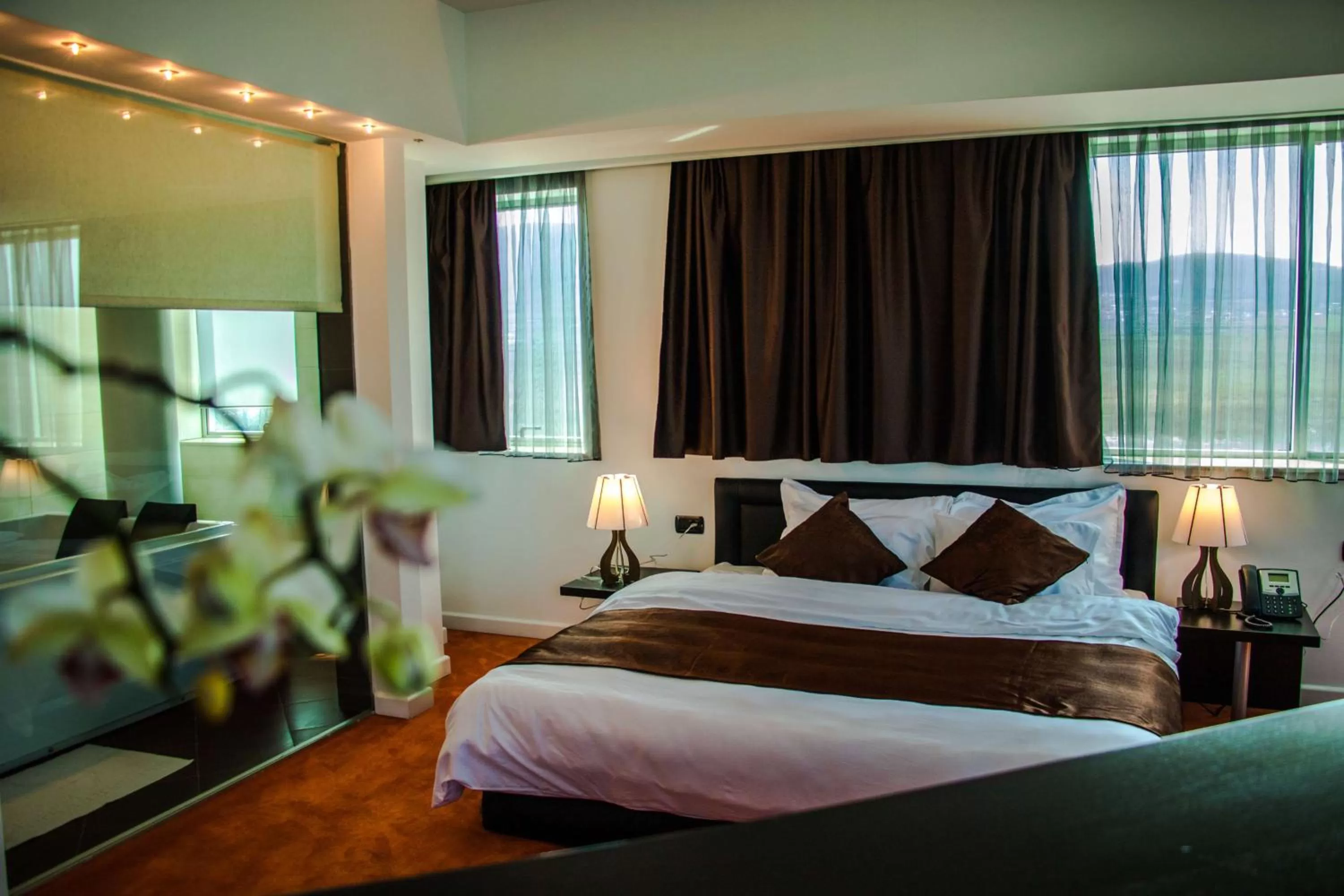 Photo of the whole room, Bed in Best Western Hotel Galla