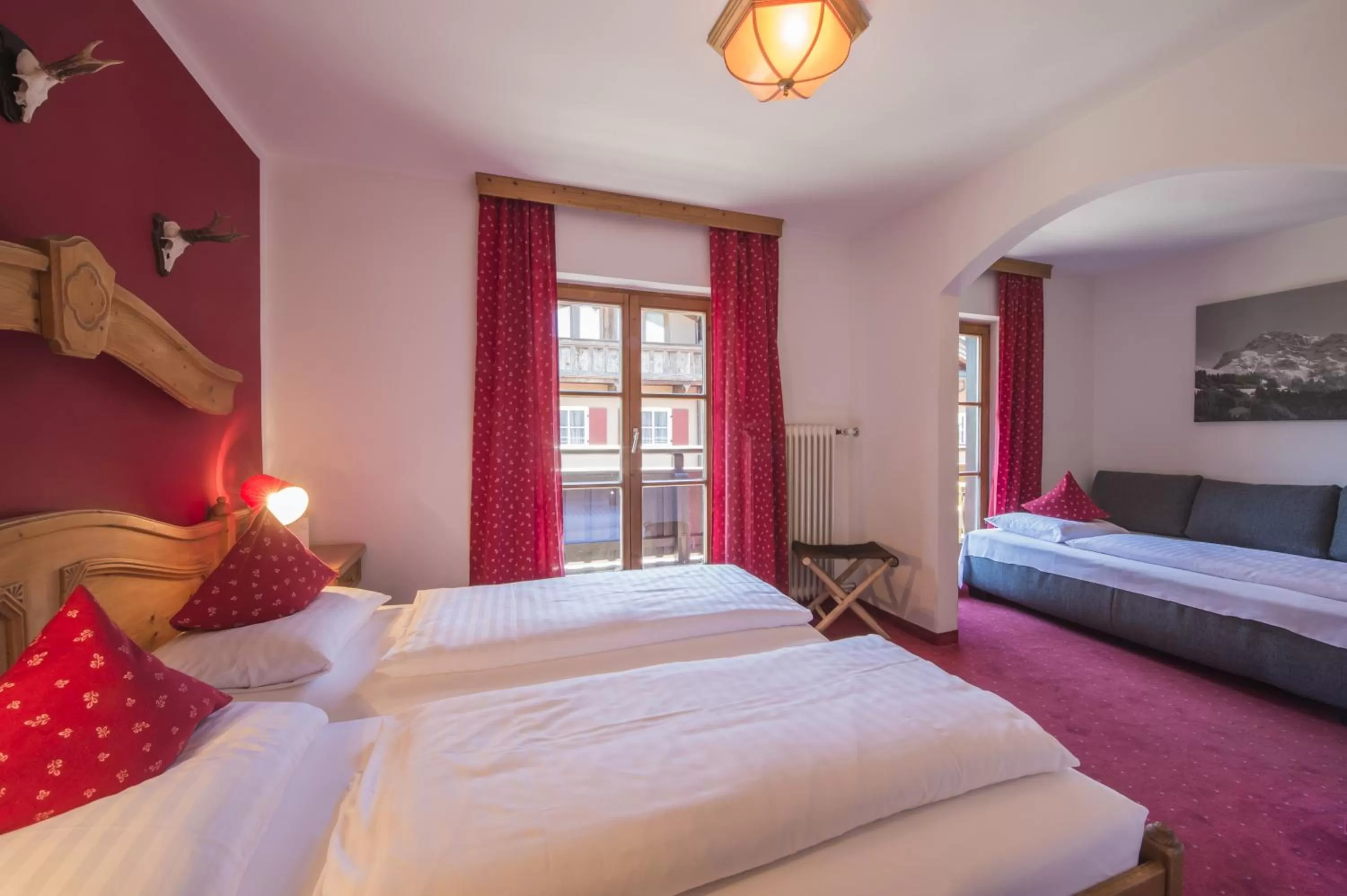 Photo of the whole room, Bed in Hotel Gamshof