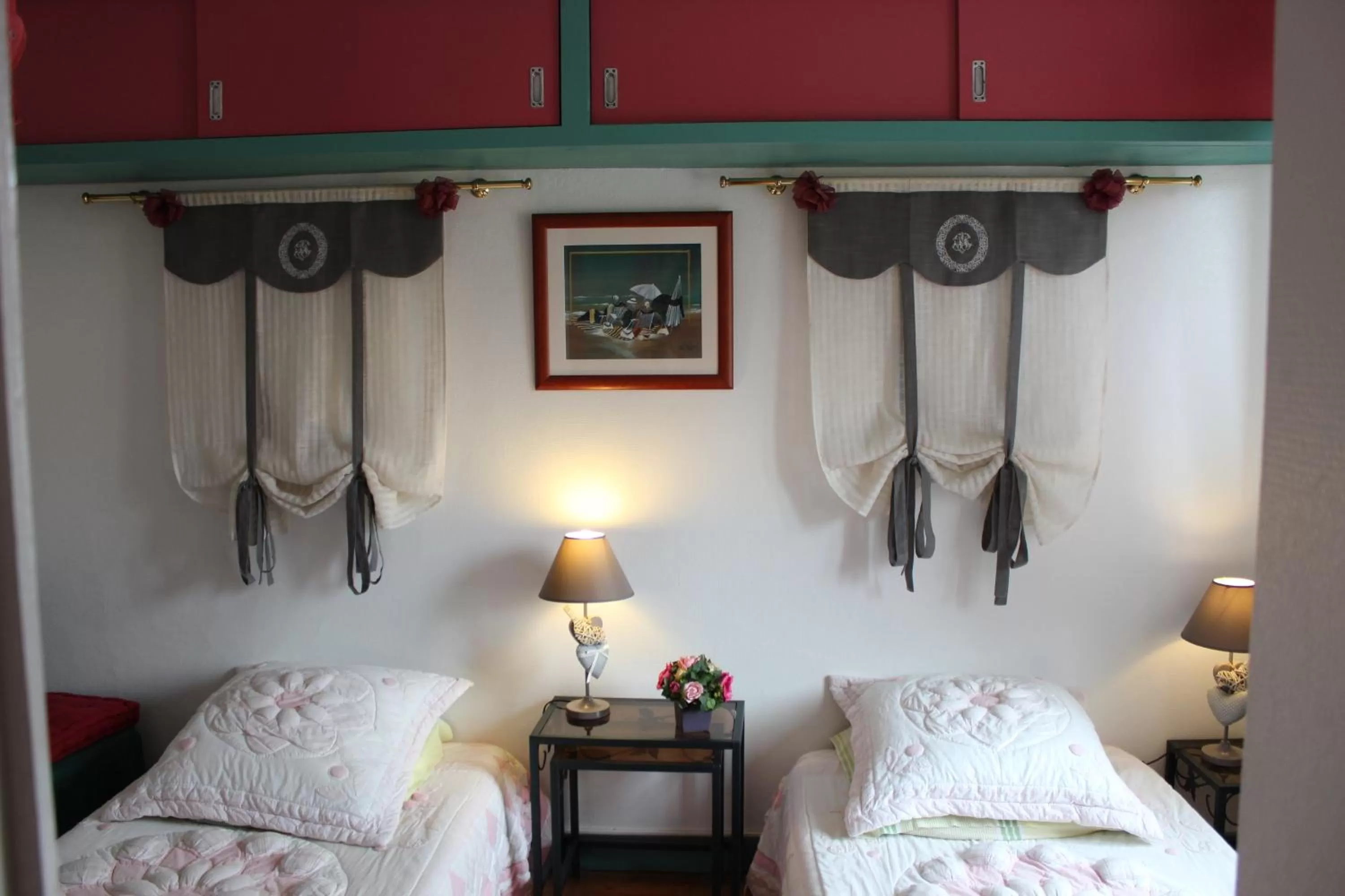 Bed in La Demeure aux Hortensias