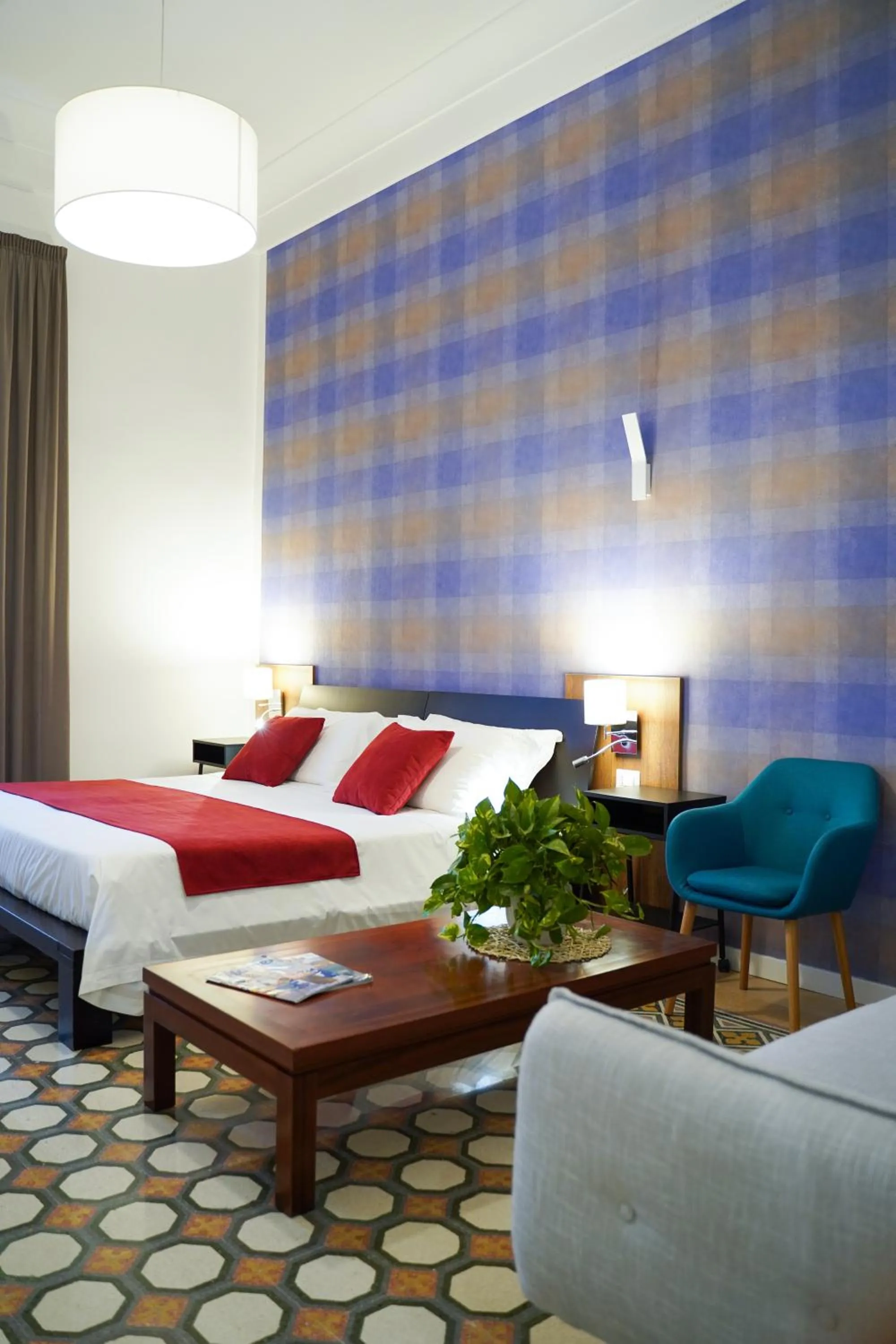 Bed in Hotel Cimarosa