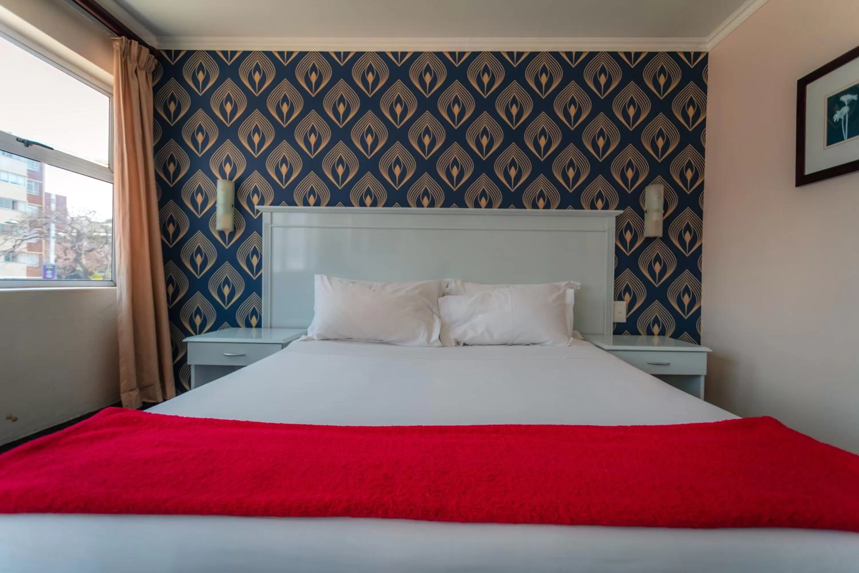 Bedroom, Bed in Florida Park Hotel, Florida Road