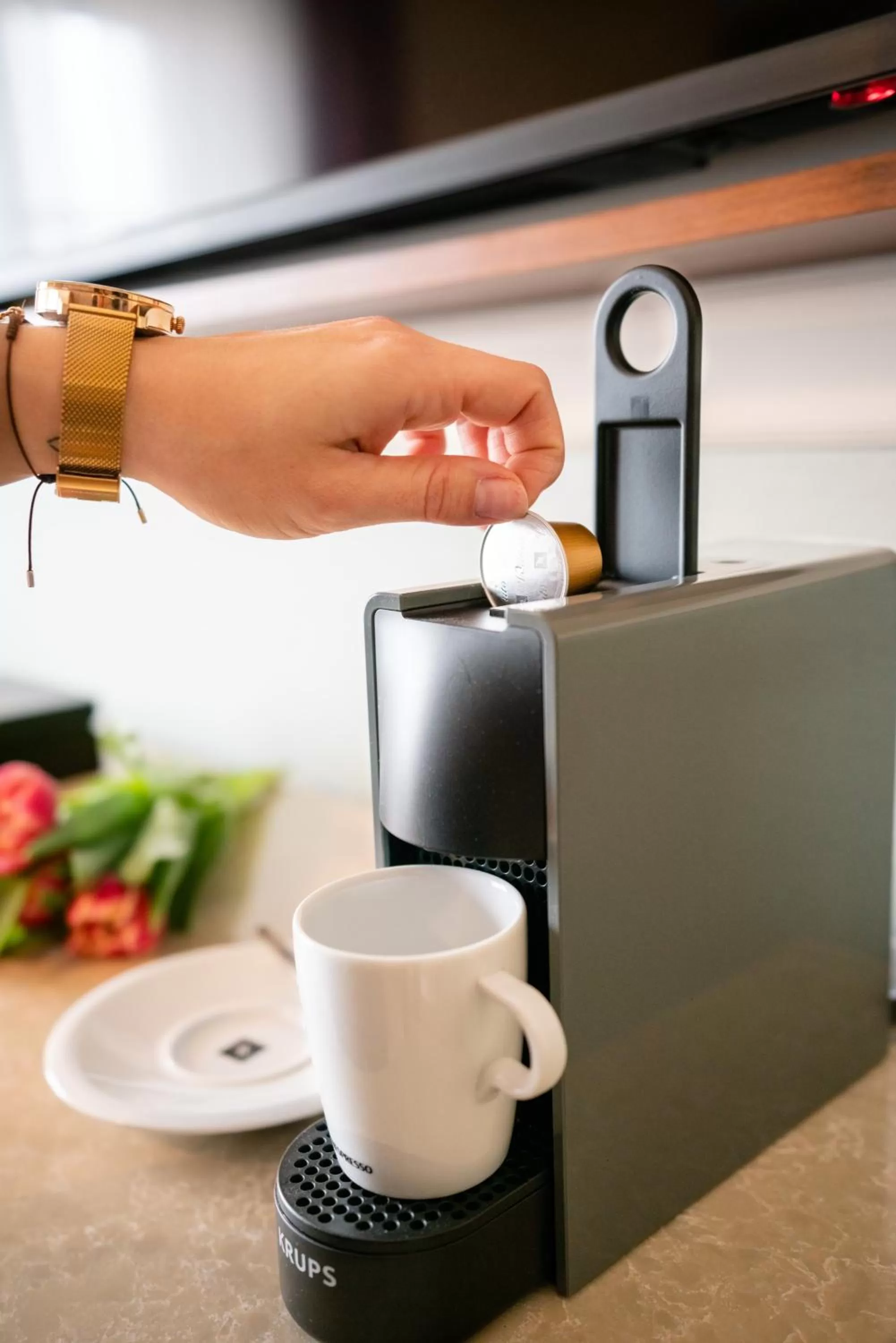 Coffee/tea facilities in Esplanade Hotel Prague