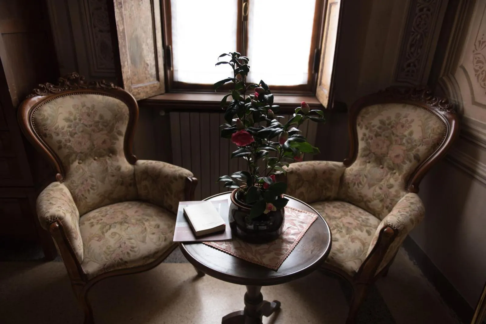 Seating area in Albergo Real Castello