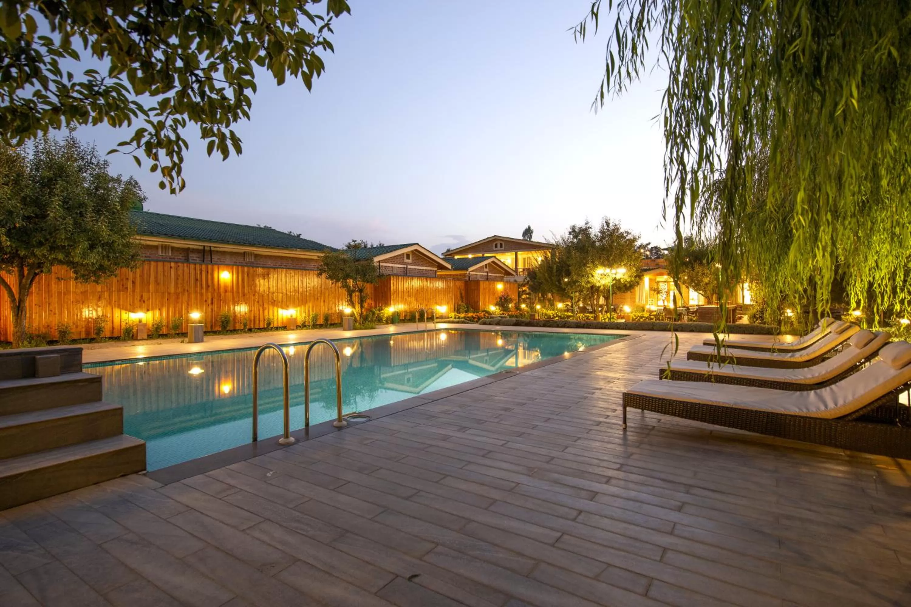 Swimming pool in The Orchard Retreat & Spa