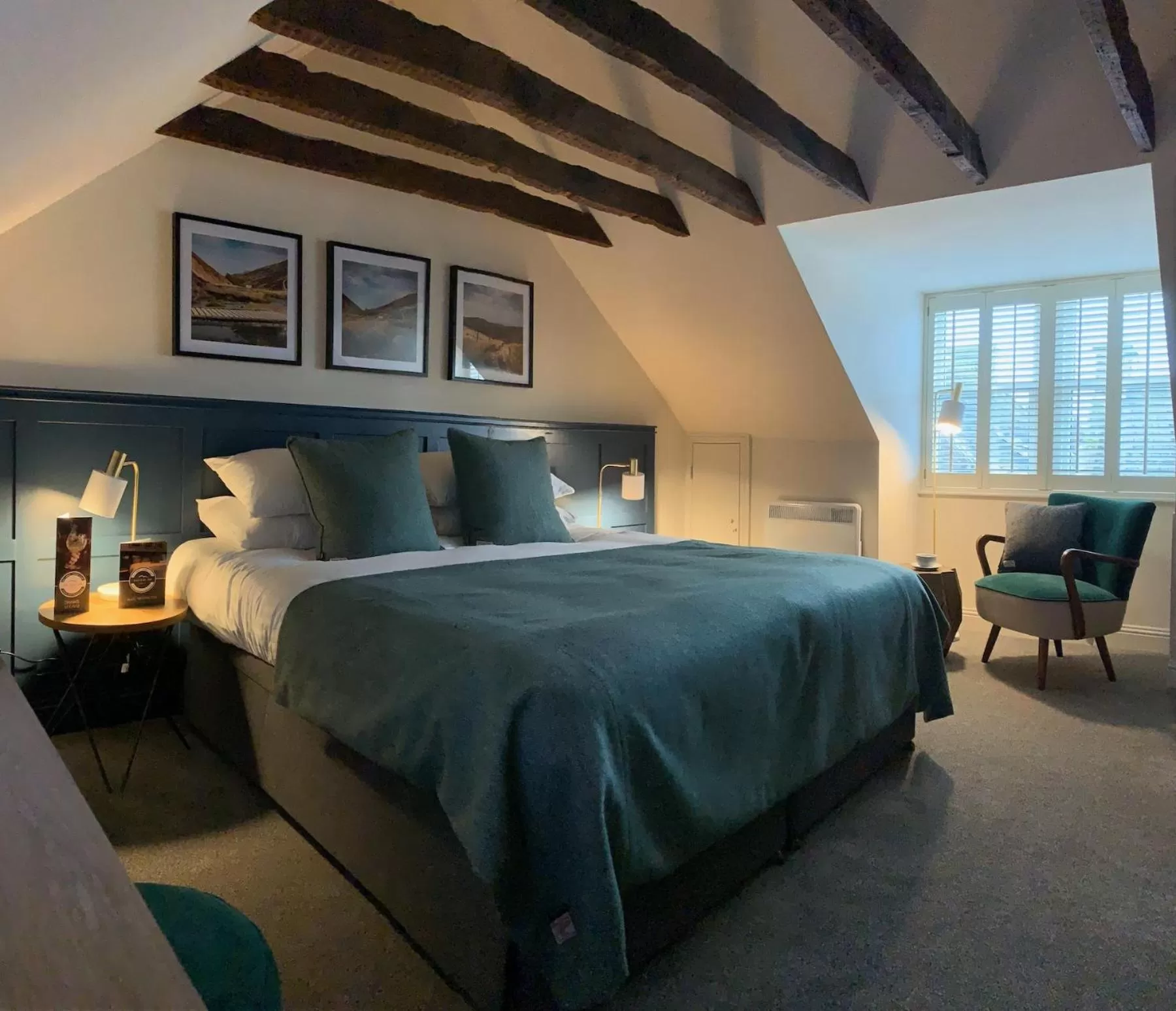 Bed in The Balerno Inn