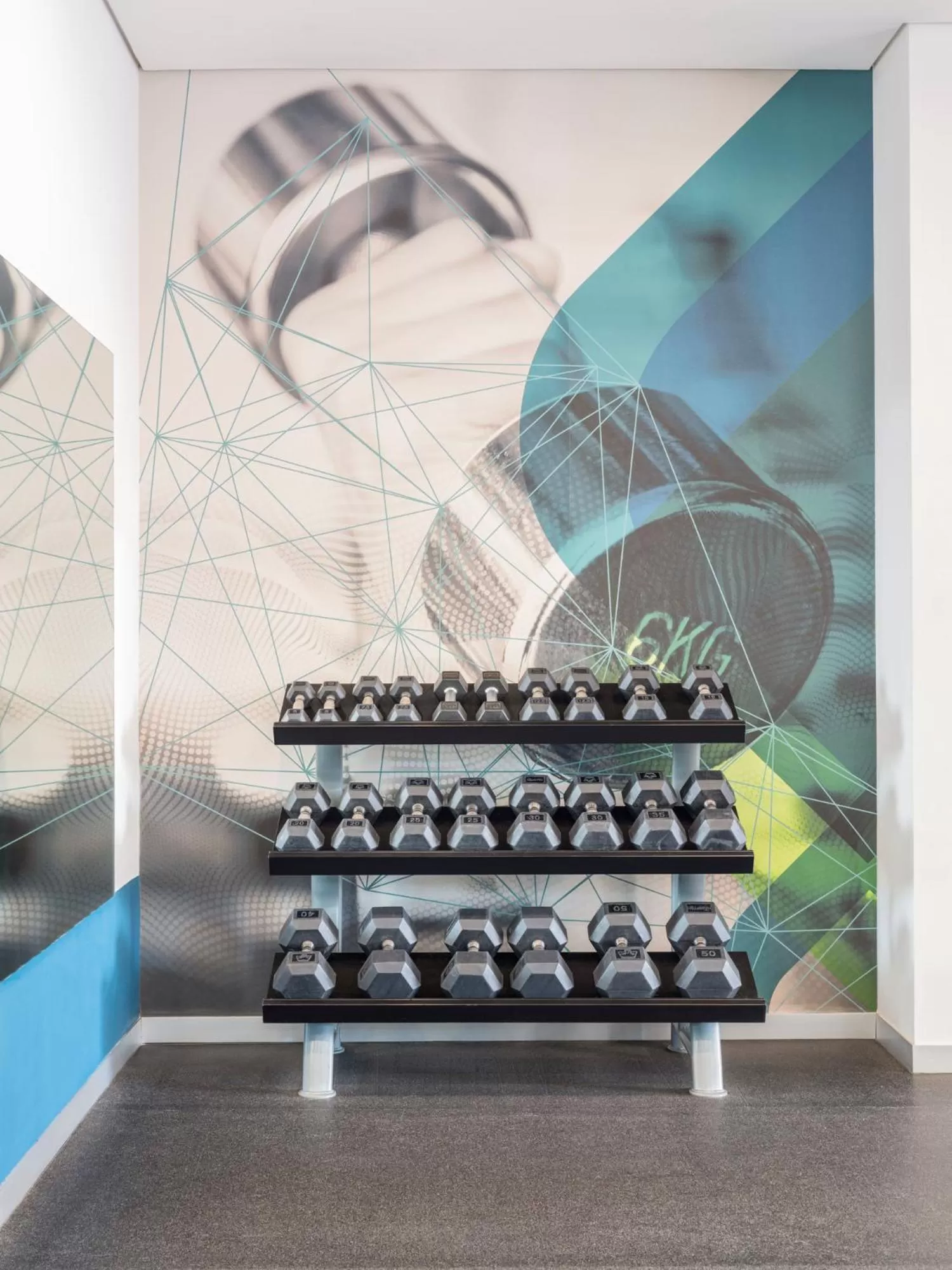 Fitness centre/facilities in The Paragon Hotel Mexico Santa Fe By Accor