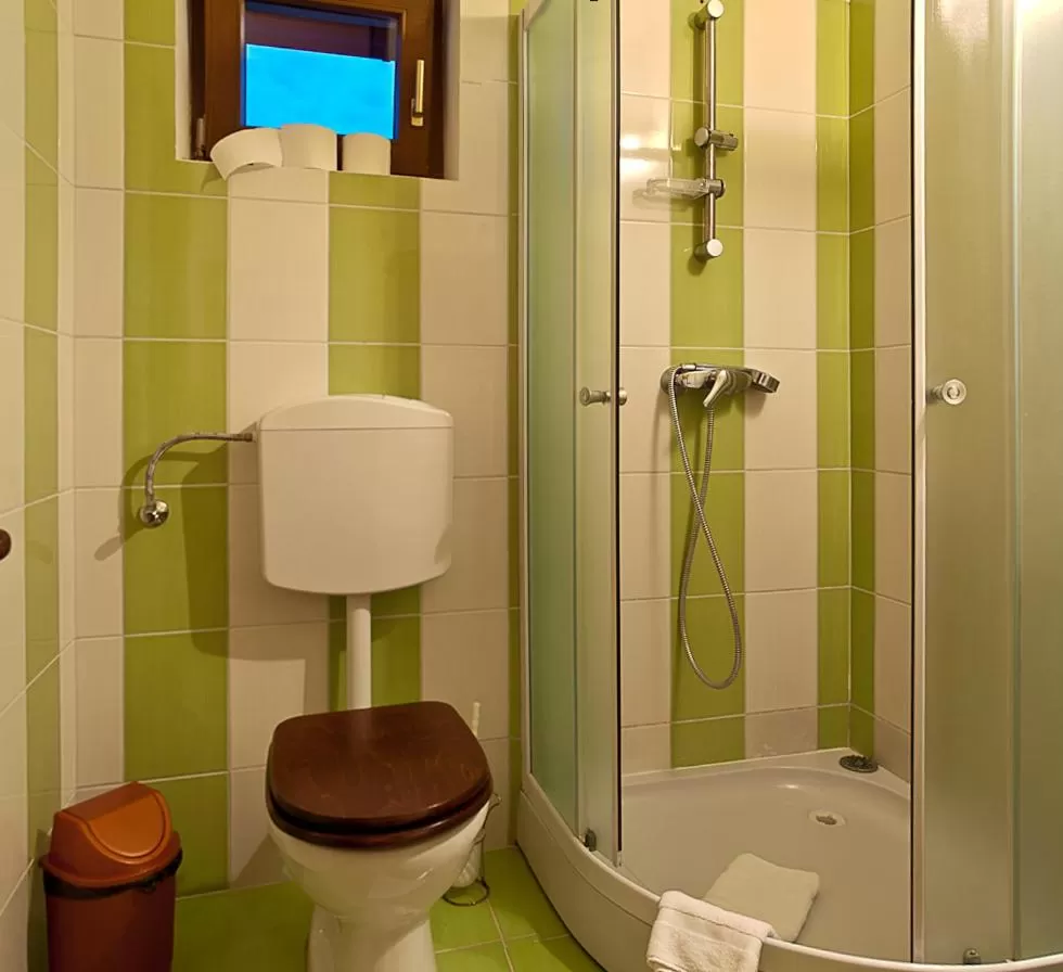 Bathroom in Horizont Panzio