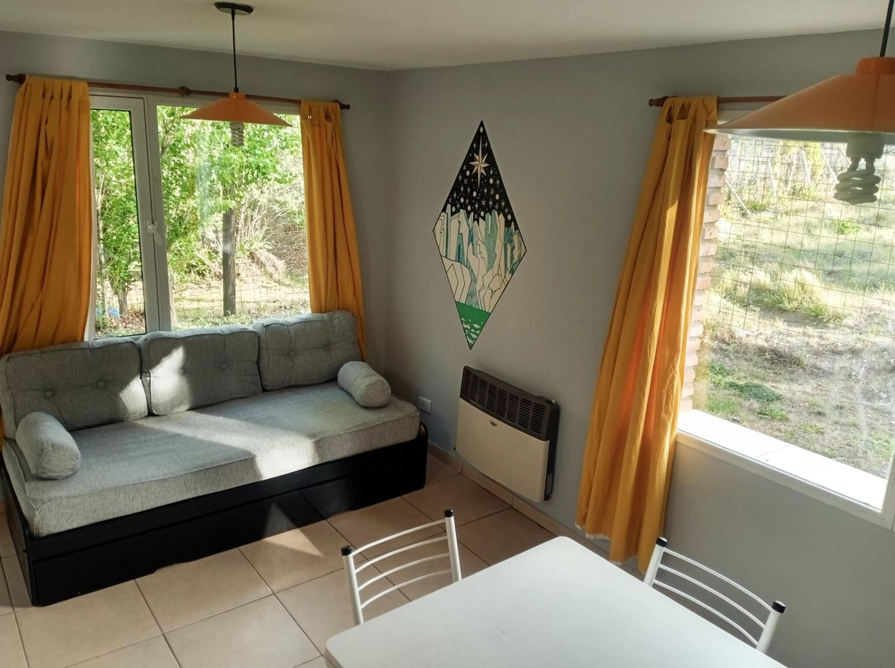Bird's eye view, Seating Area in Flamenco Bay Apartments