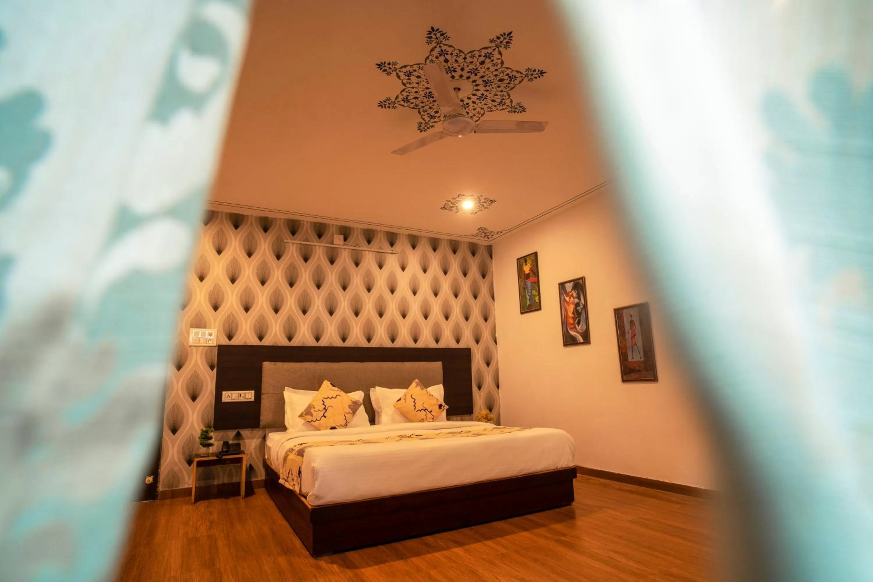 Photo of the whole room, Bed in Tripli Hotels Arunoday Palace