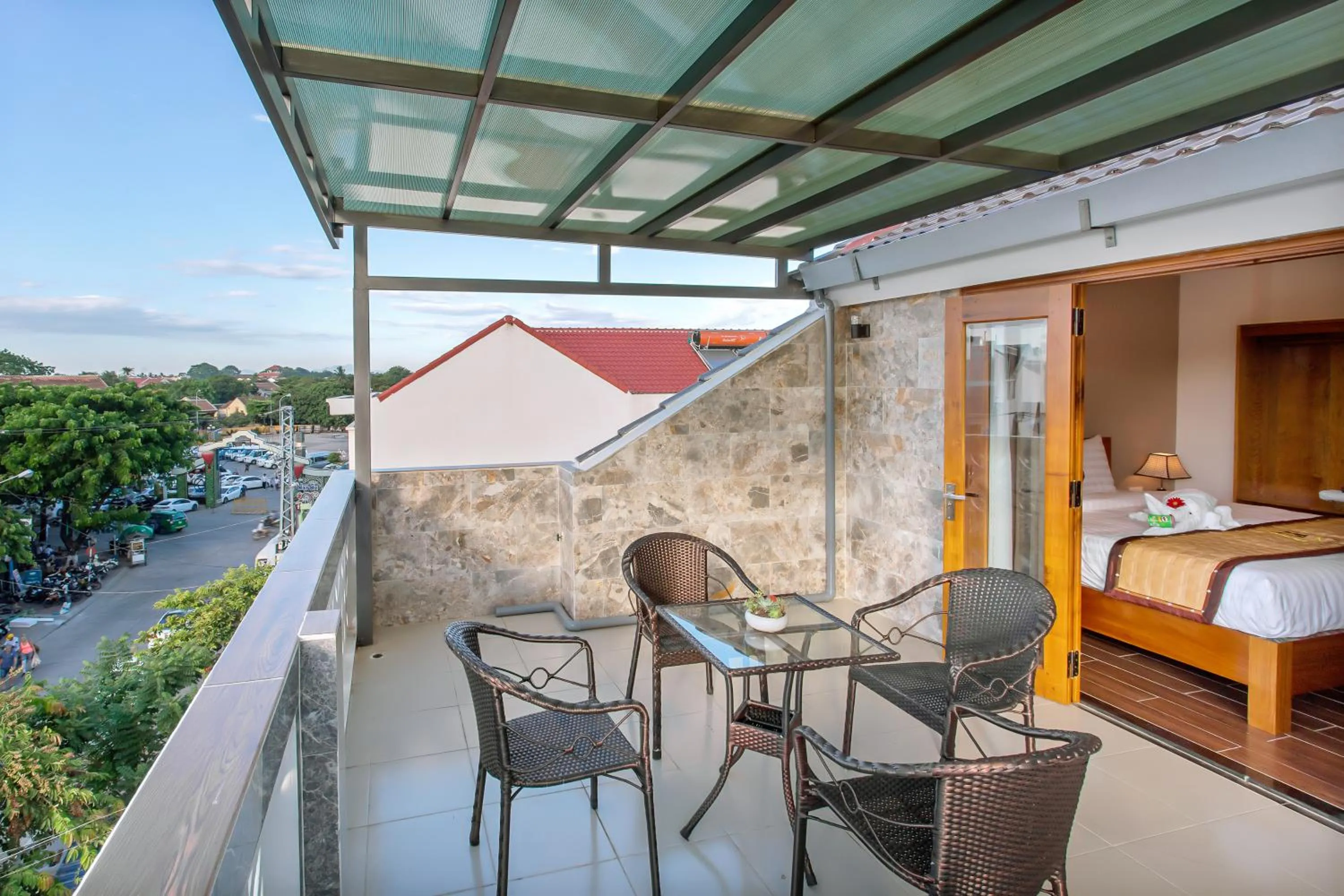 Balcony/Terrace in Hoi An Vi Khoa Villa