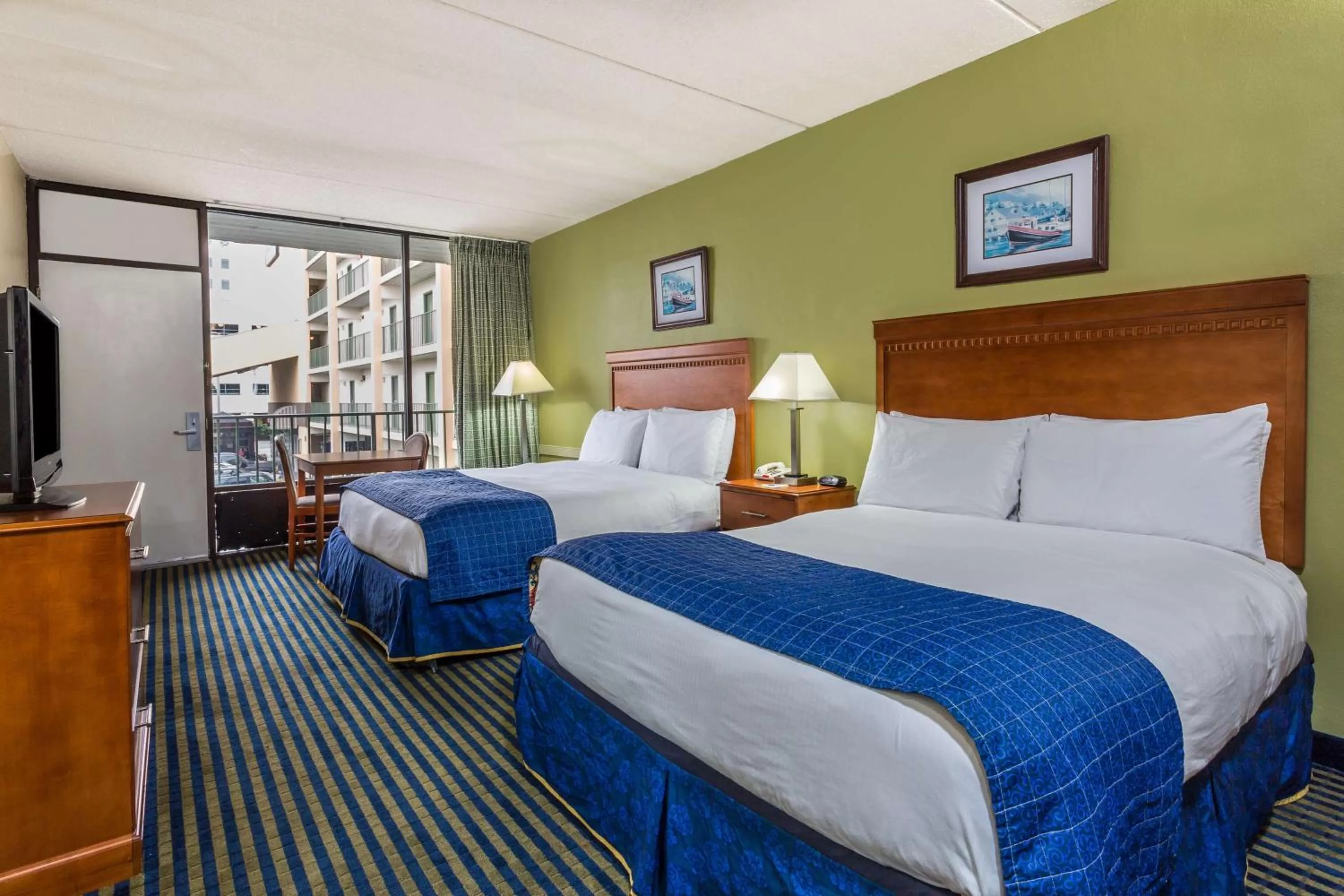 Room with Double Beds - Disability Access - Non-Smoking in Days Inn by Wyndham Virginia Beach At The Beach