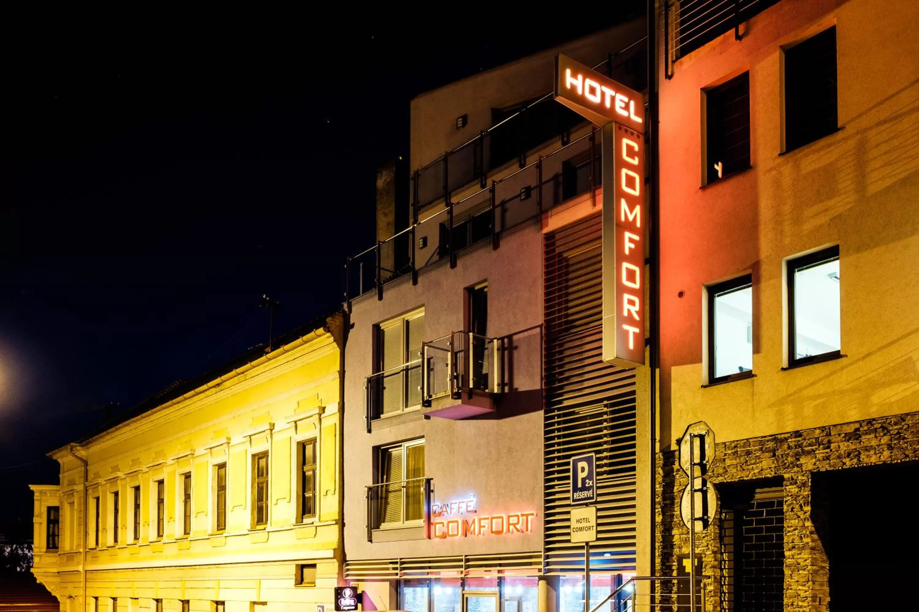 Property building in Hotel Comfort with free Wellness and Fitness Centrum