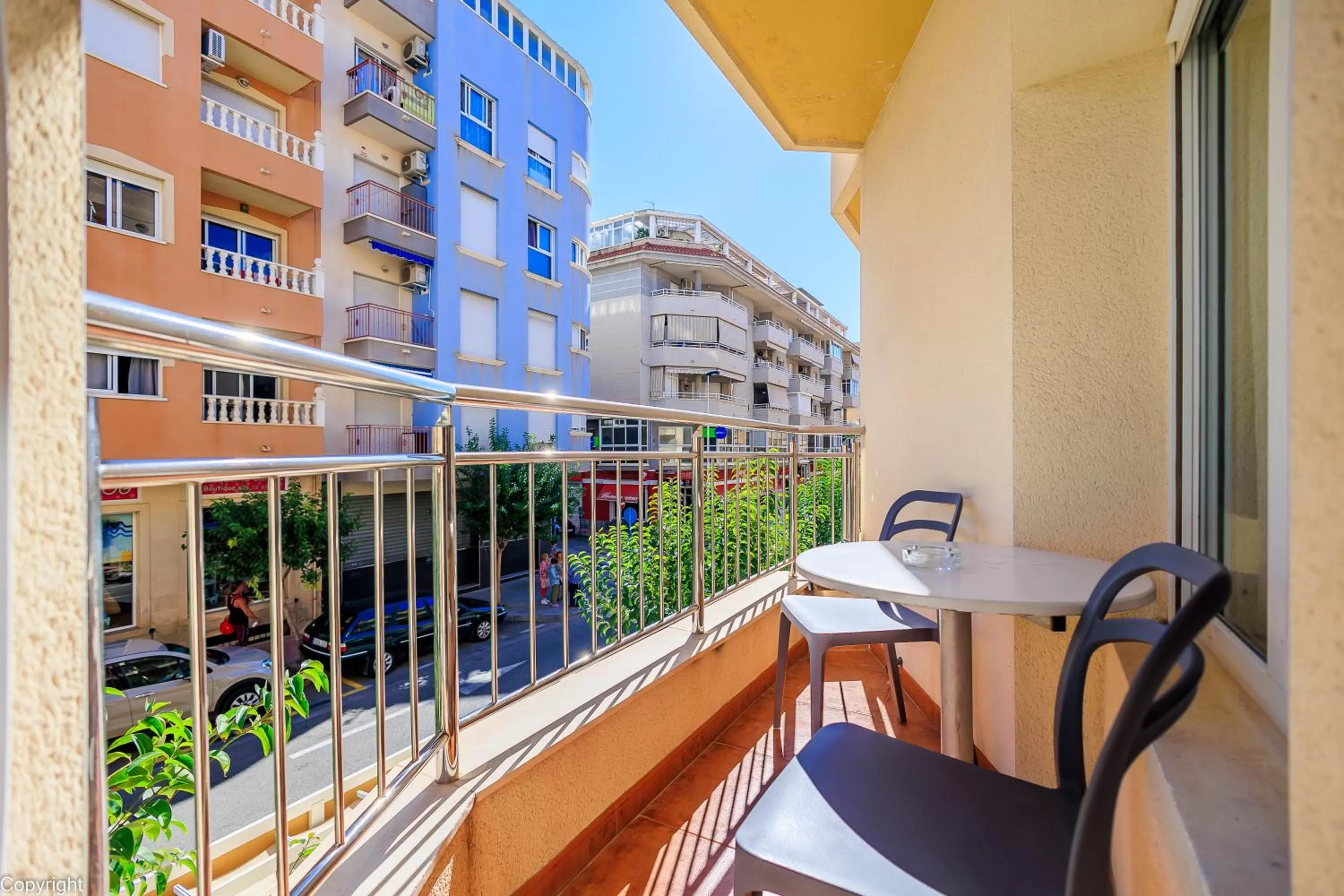 Balcony/Terrace in Hotel Madrid
