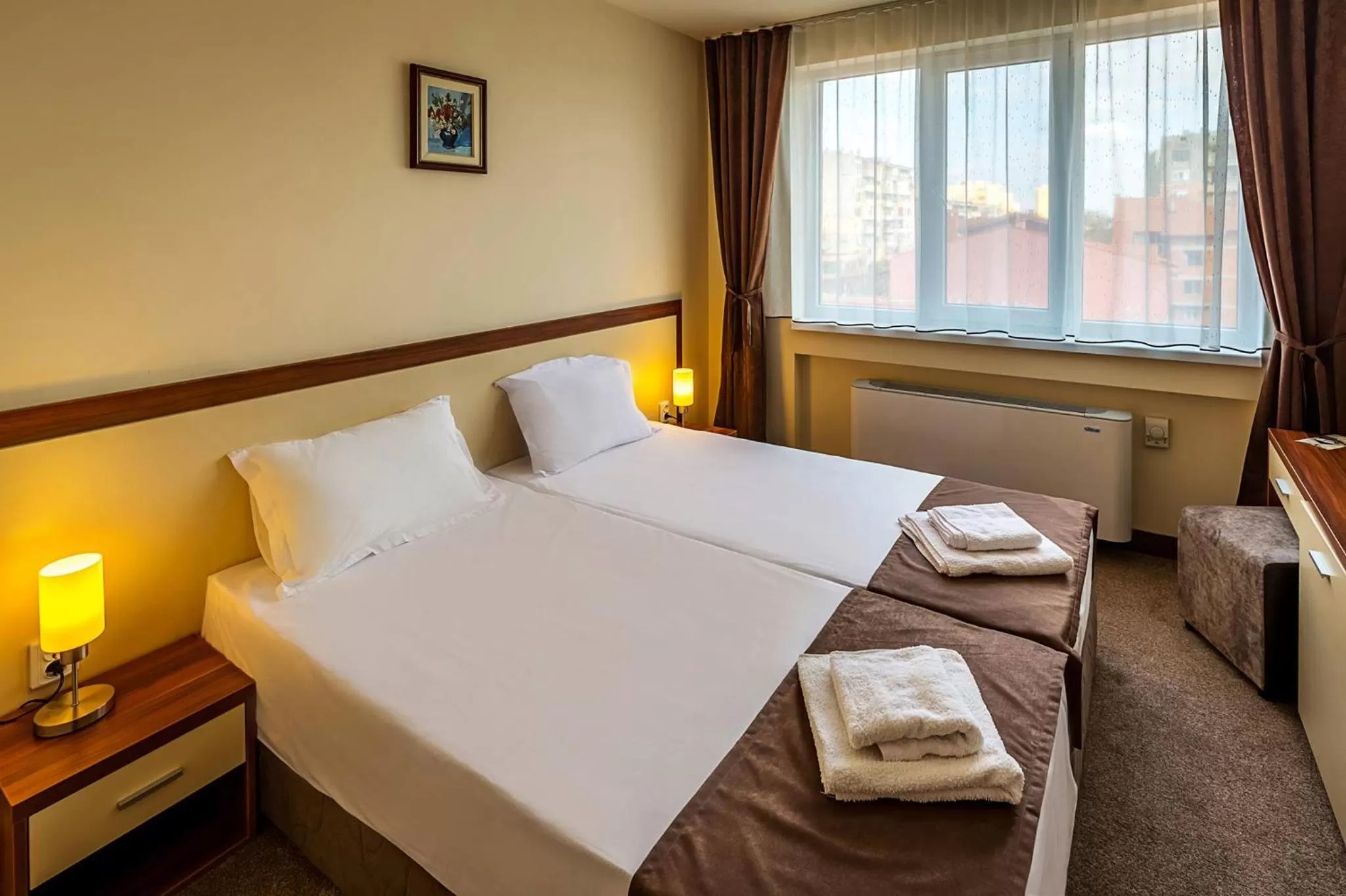 Bed in Family Hotel Bulgaria