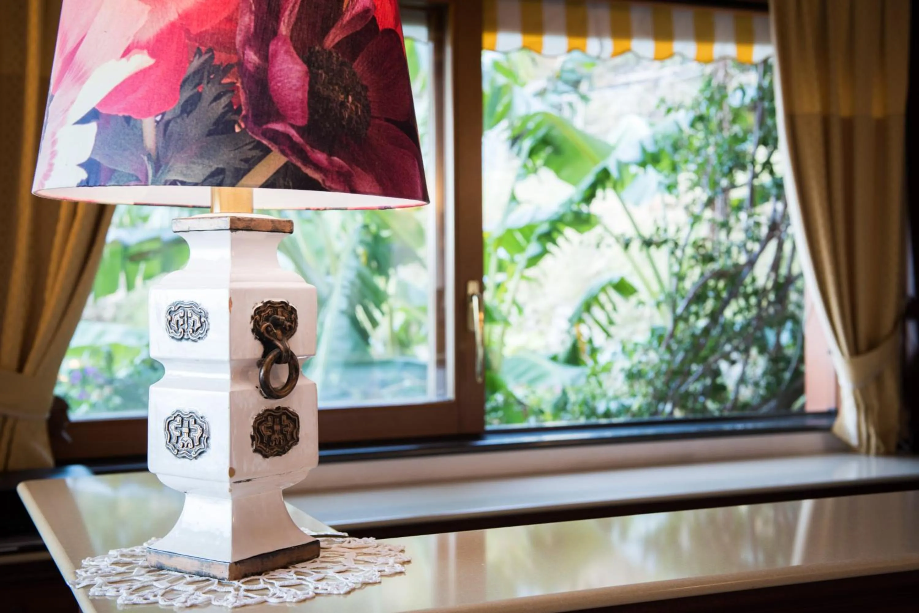 Decorative detail in Hotel Pellegrino