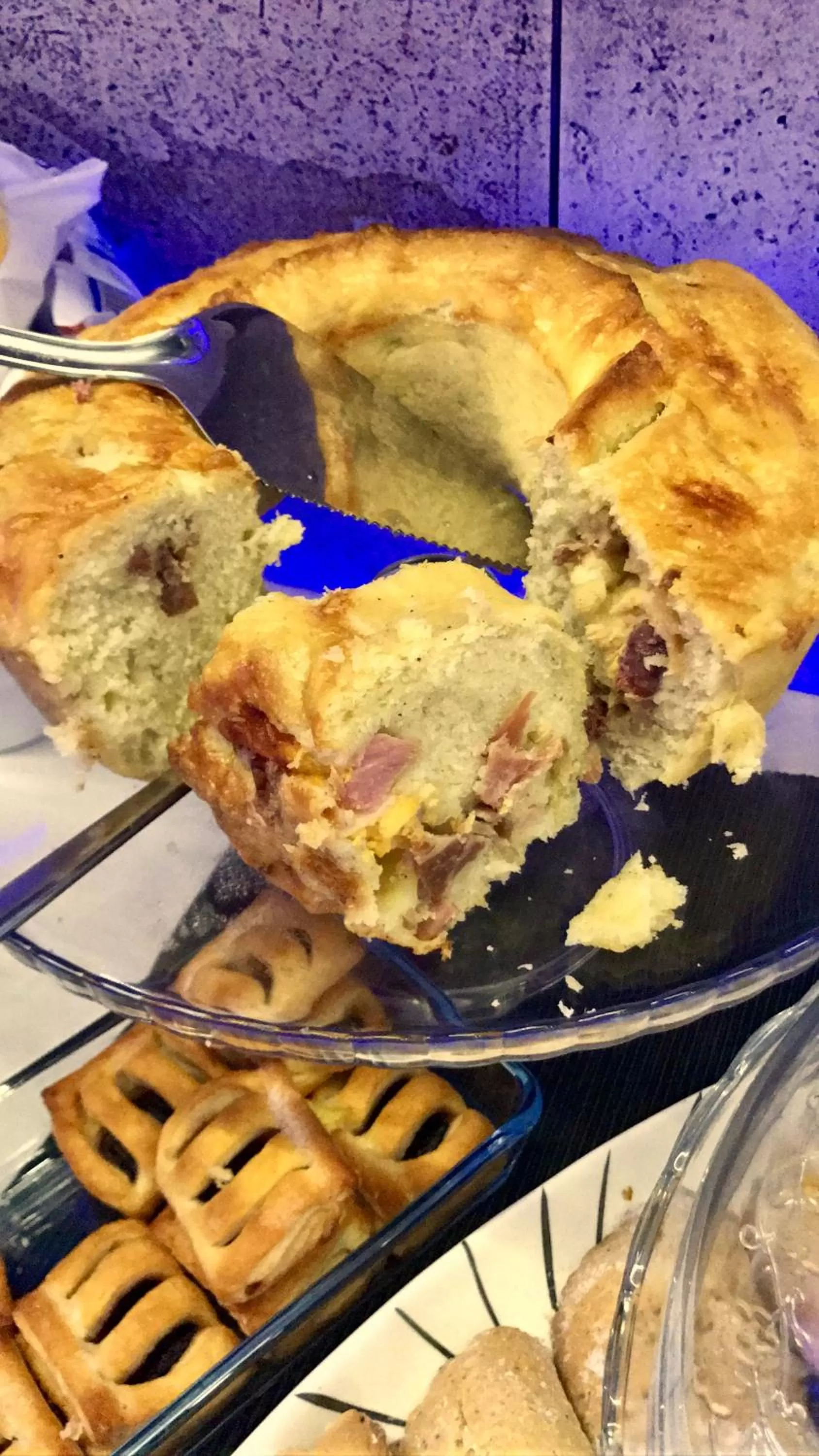 Food close-up in Bourbon House