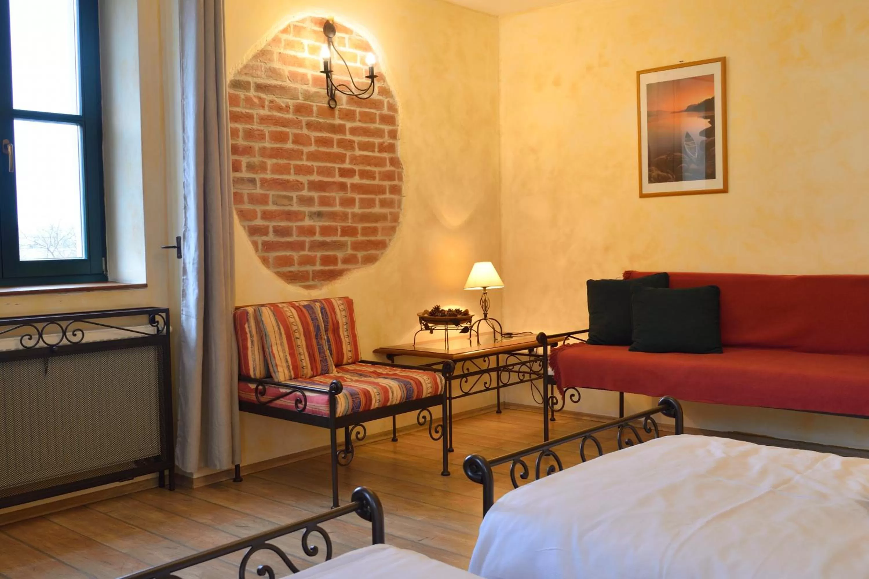 Seating Area in Hotel and restaurant Via Ironia