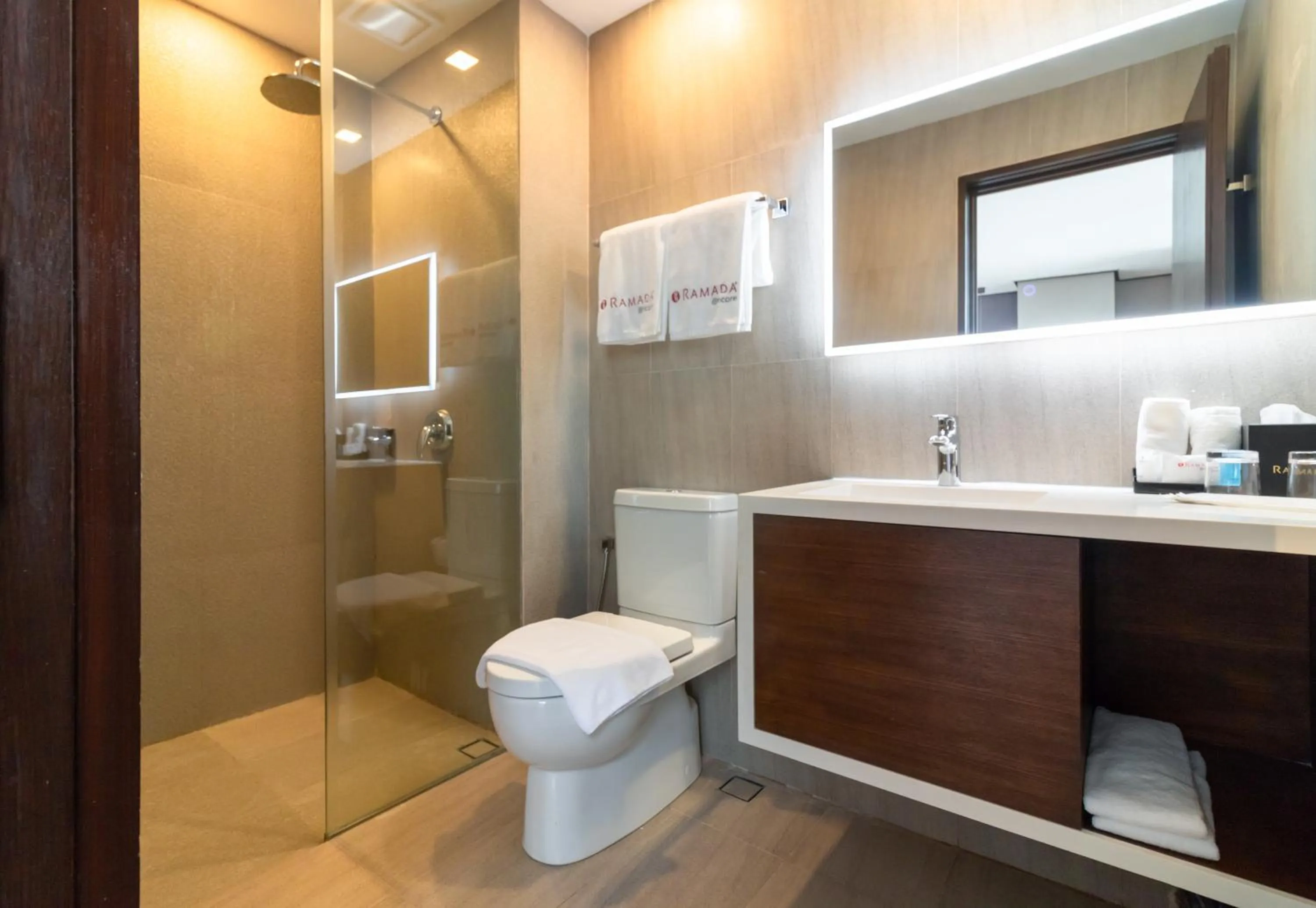 Bathroom in Ramada Encore by Wyndham Makati