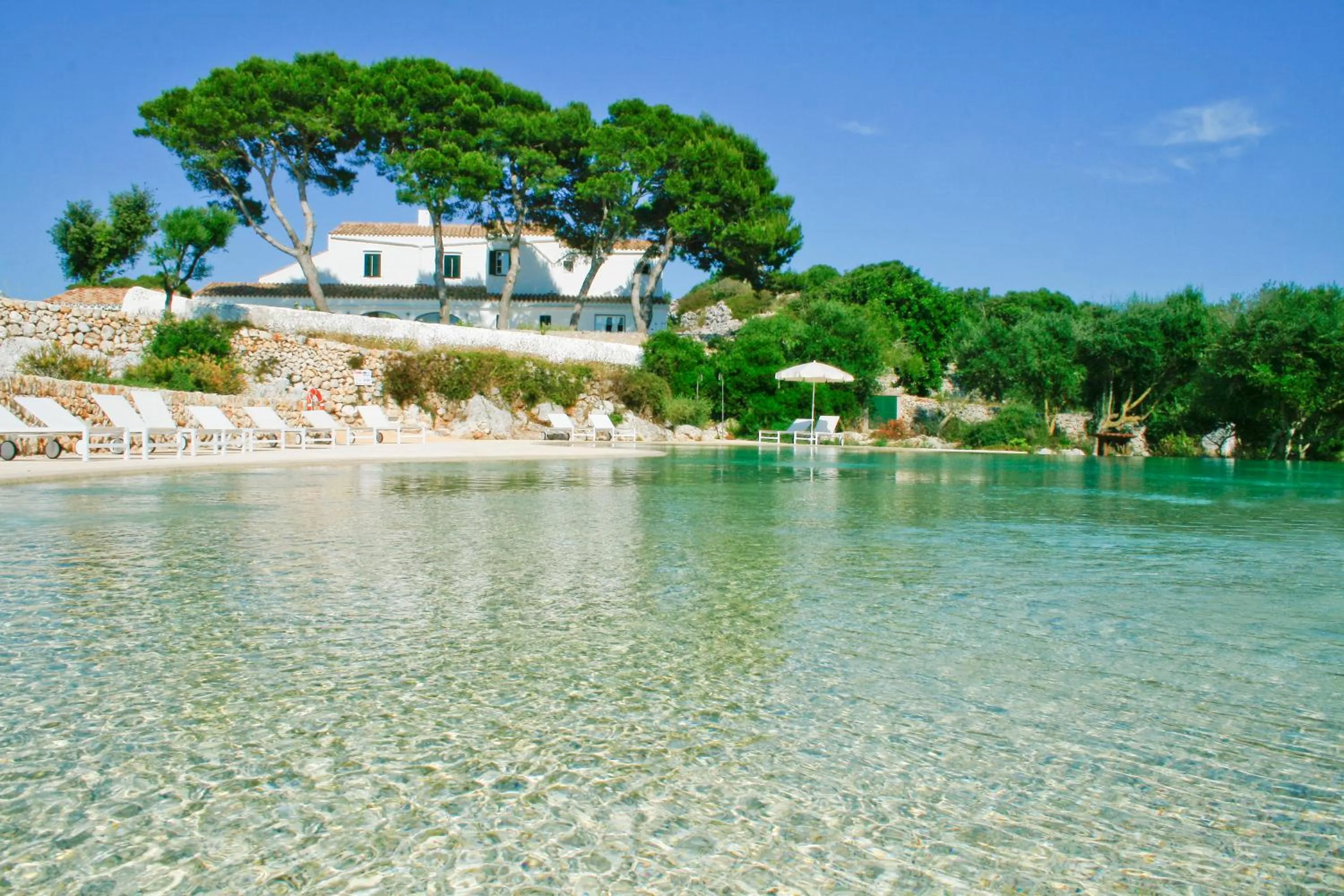 Swimming pool in Hotel Rural Binigaus Vell