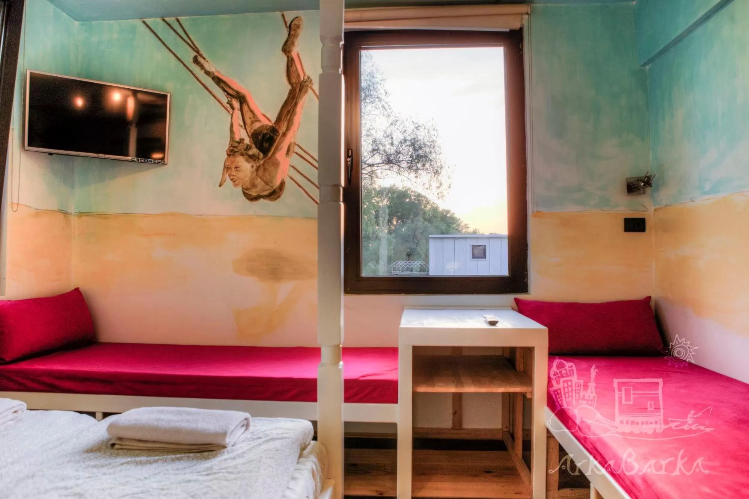 Spring, Bed in ArkaBarka 2- Floating Dream Rooms and Apartments