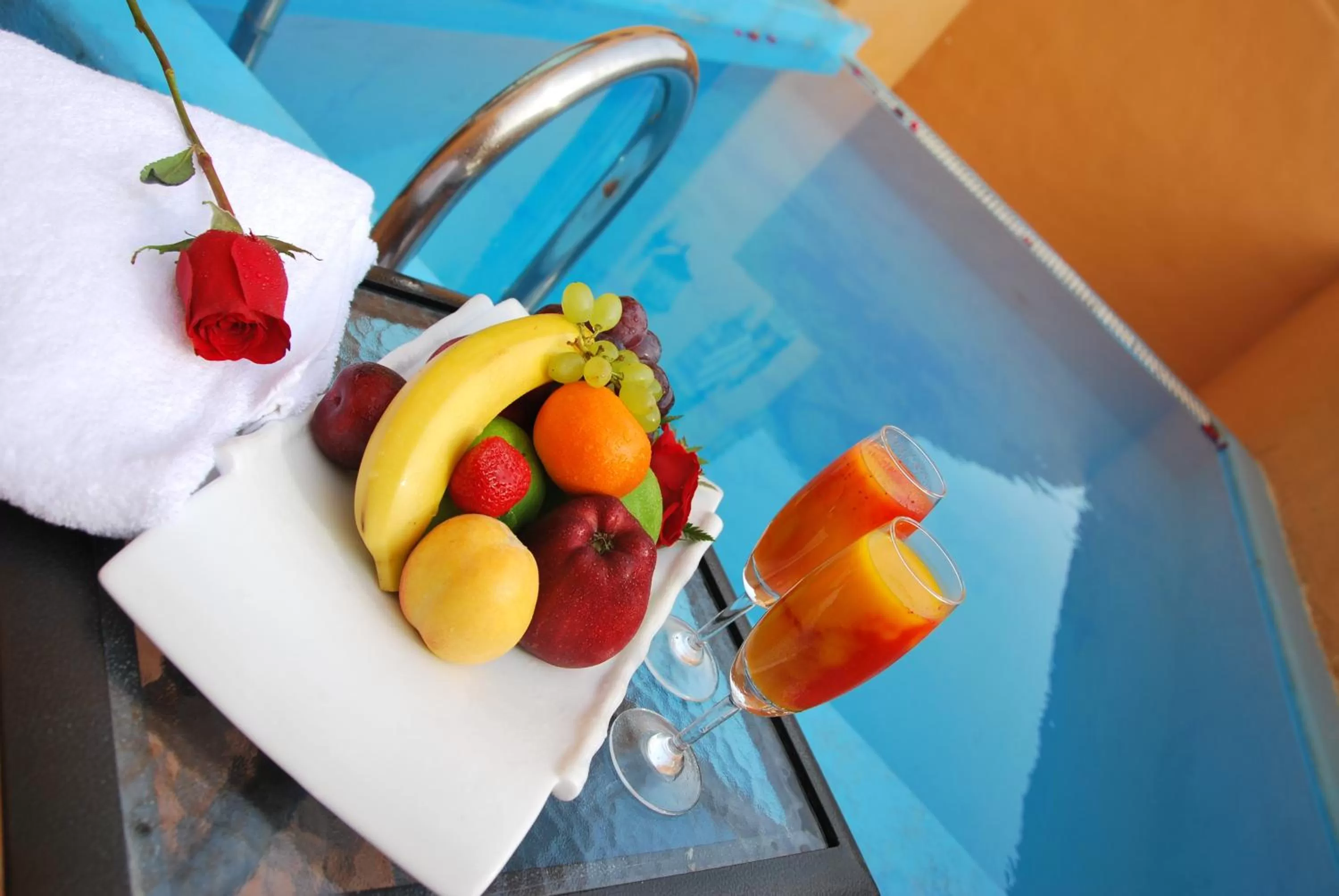 Patio in The Convention Center & Royal Suites Hotel