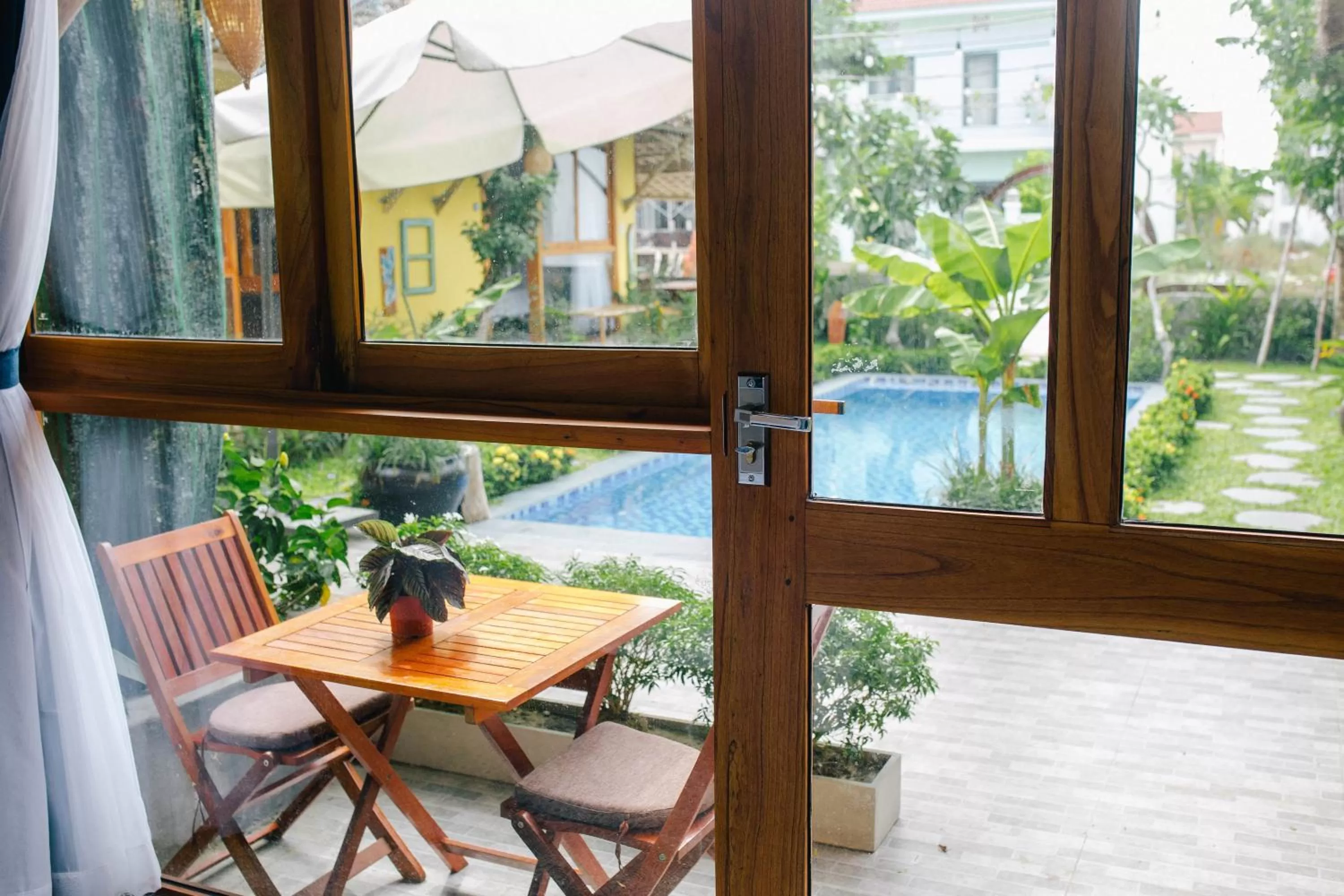 Pool View in La Belle Anbang Homestay