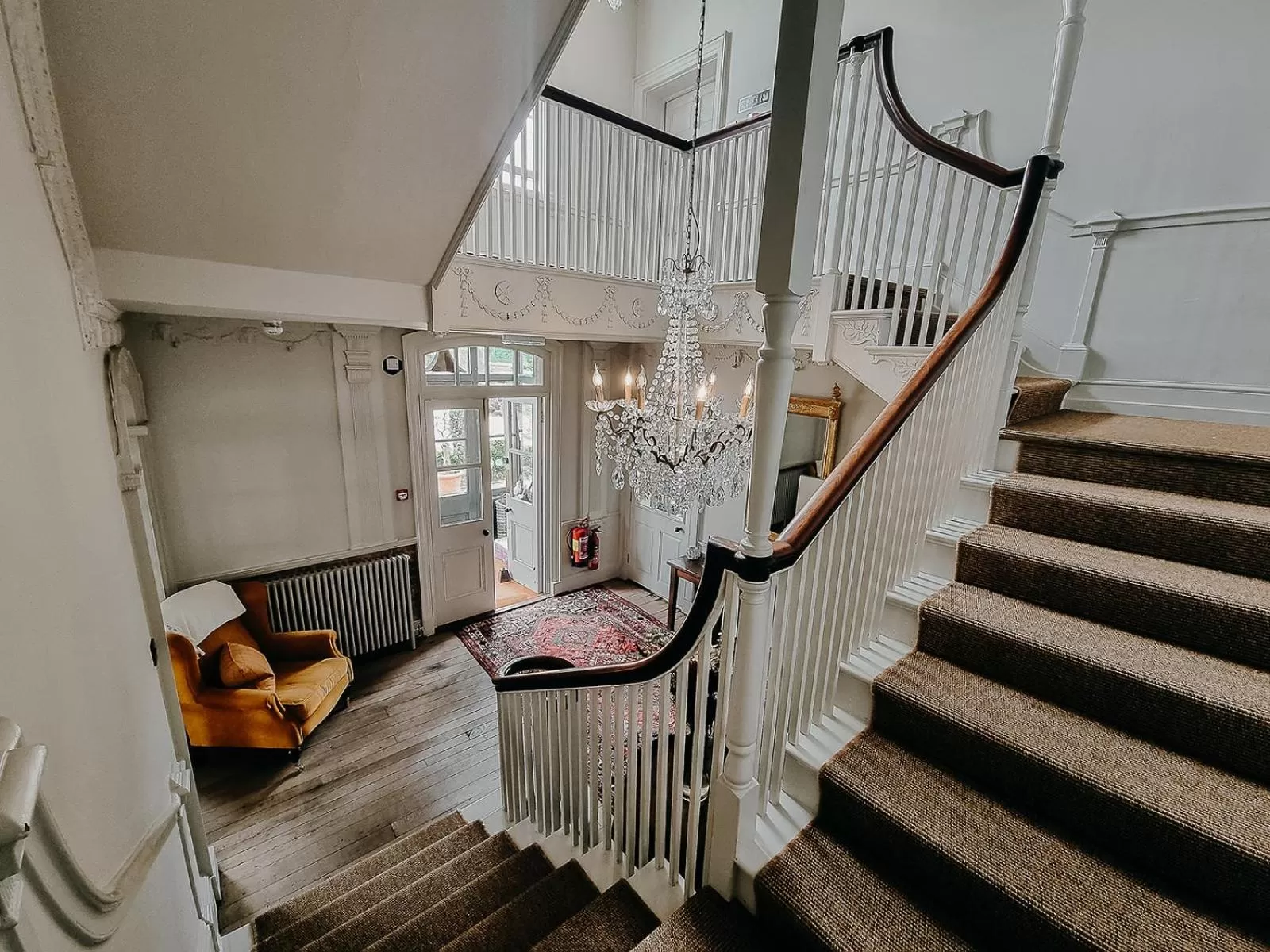 Seating area in Verzon House