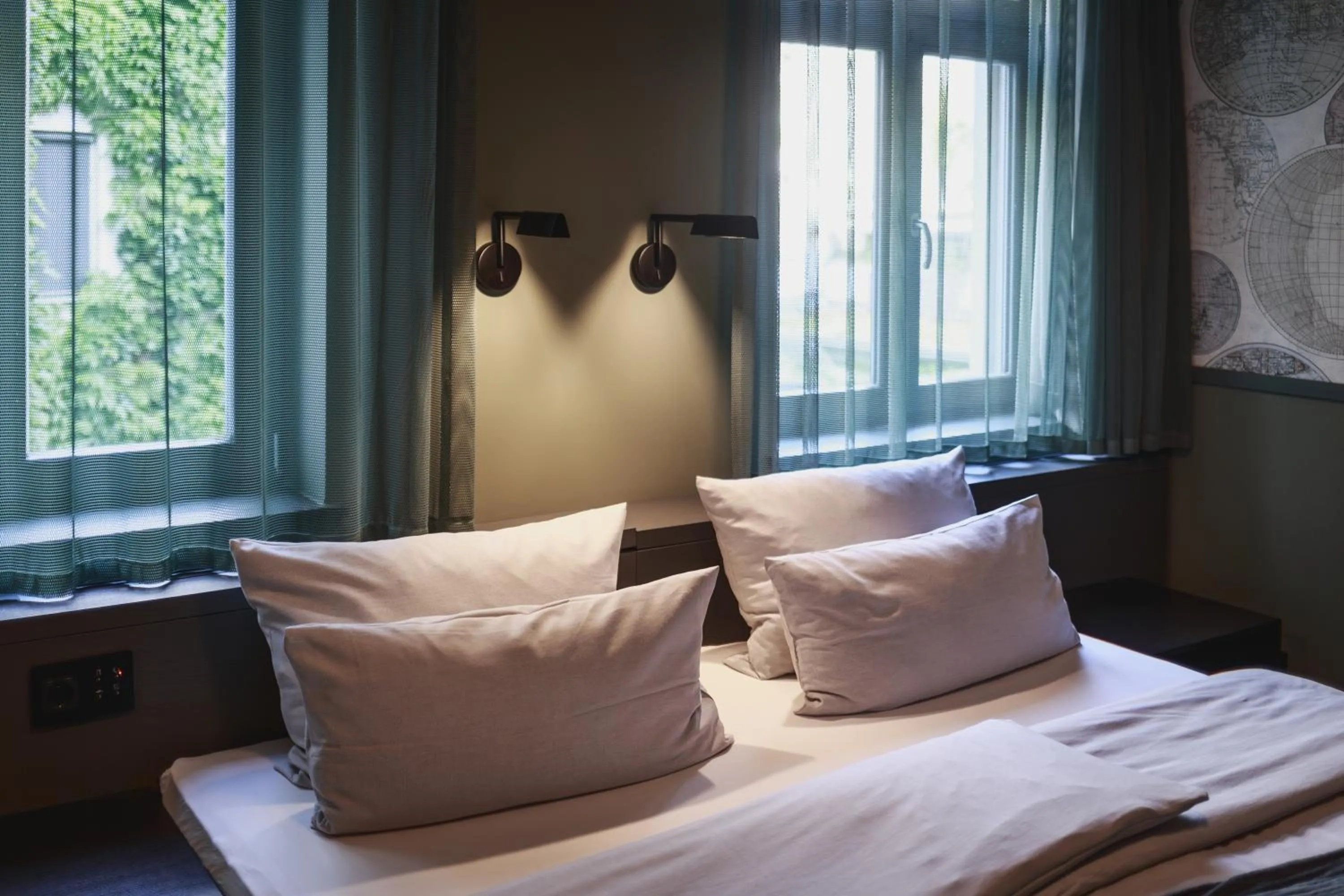 Bed in The Circus Hotel