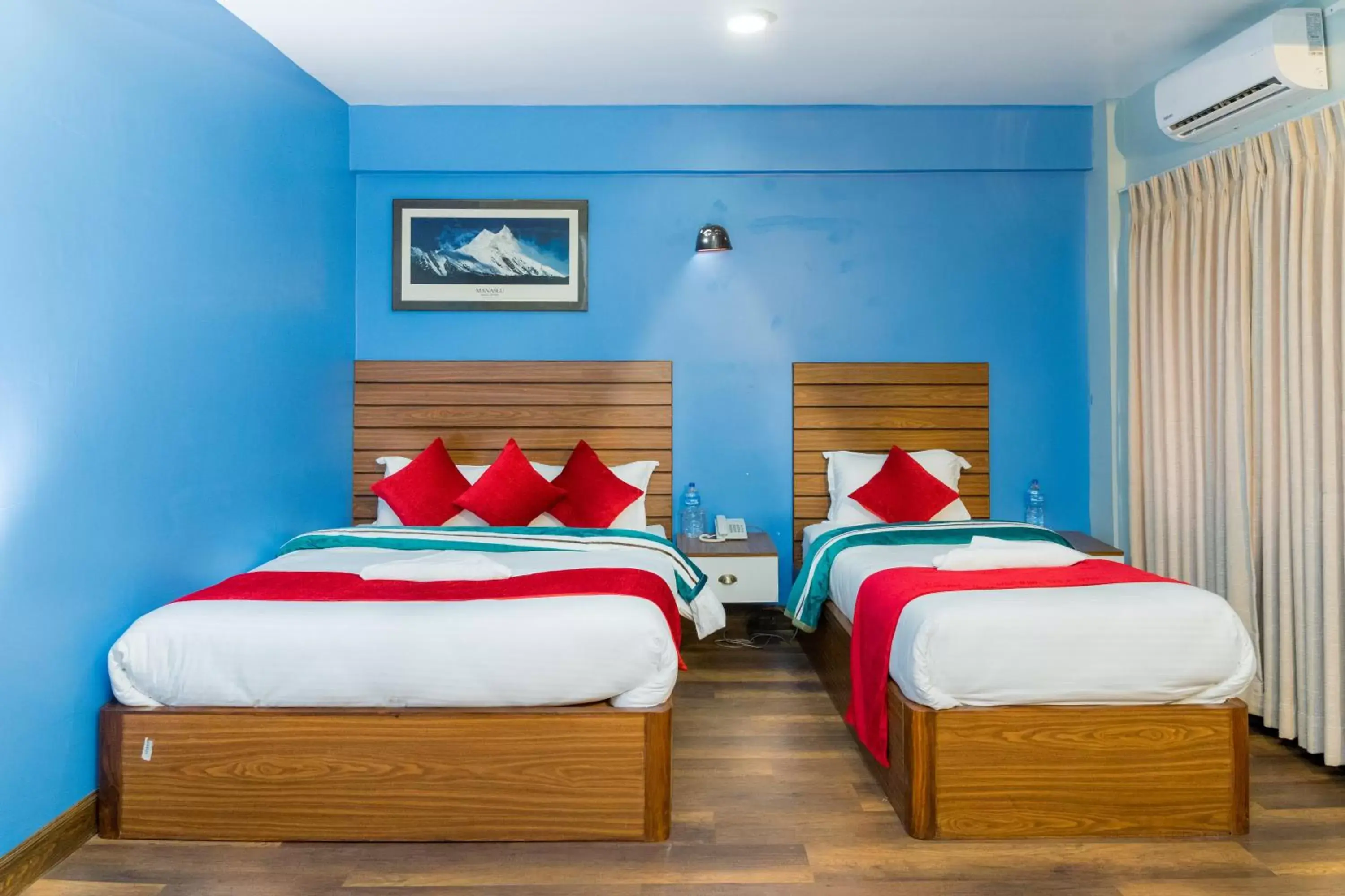 Deluxe Triple Room in Hotel Nepal Bhumi Deluxe Triple Room in Hotel Nepal Bhumi