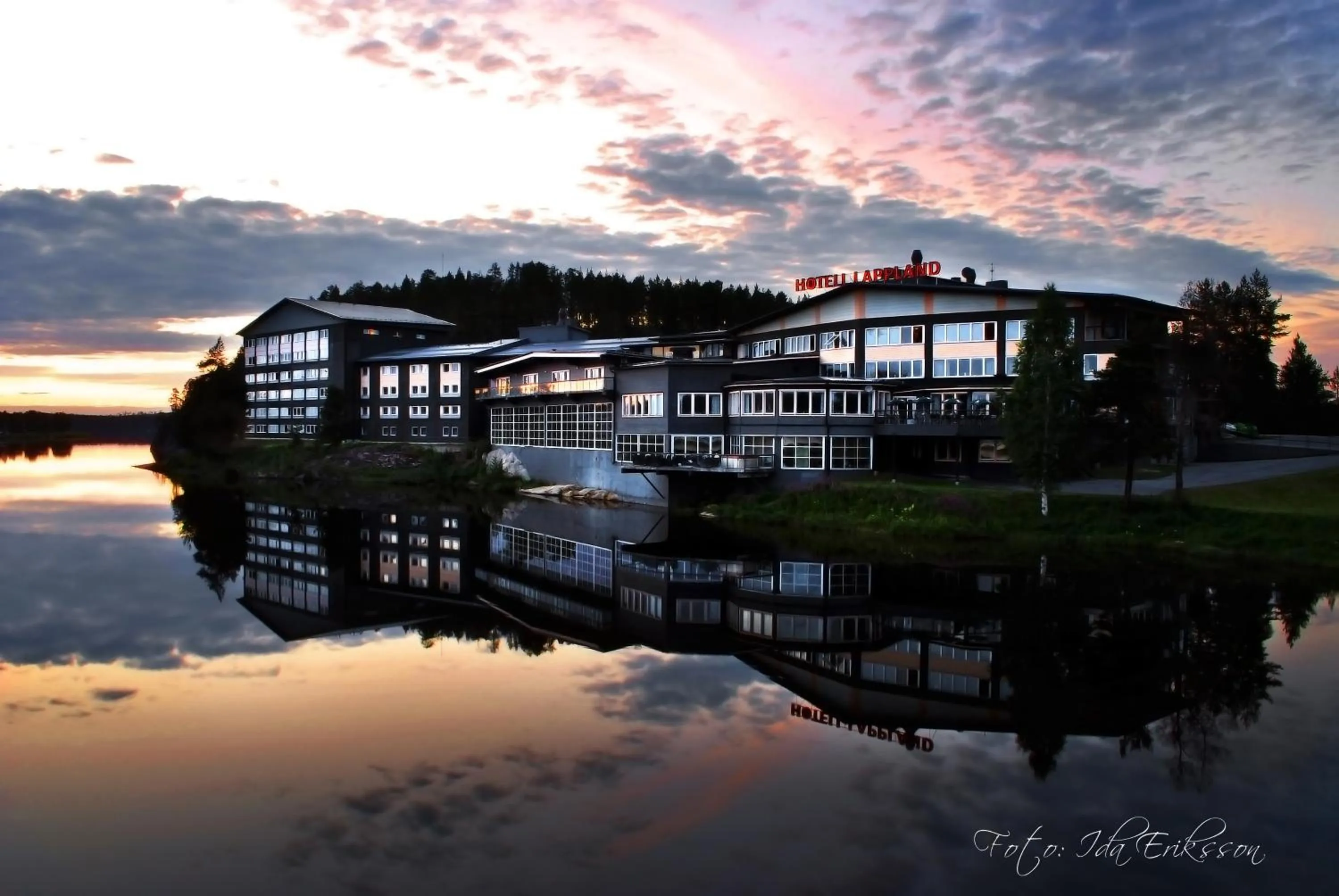 Facade/entrance in Hotell Lappland