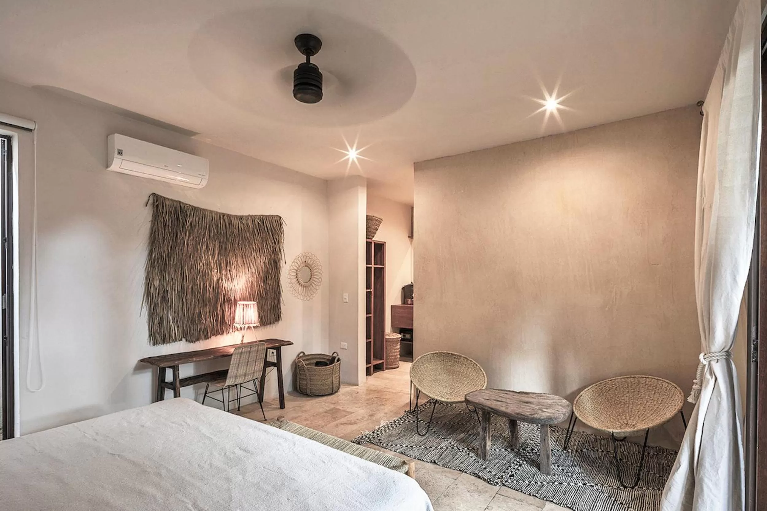 Bed in Hotel Casa Hormiga