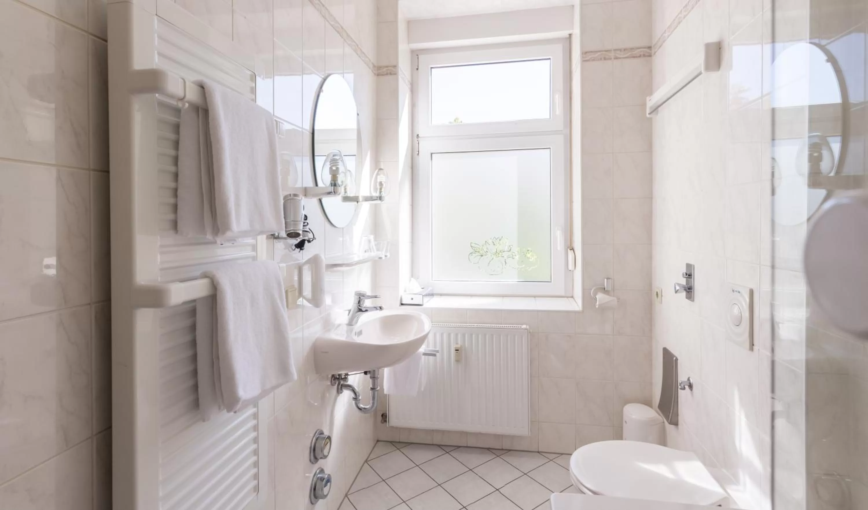 Bathroom in Hotel Markgraf Leipzig