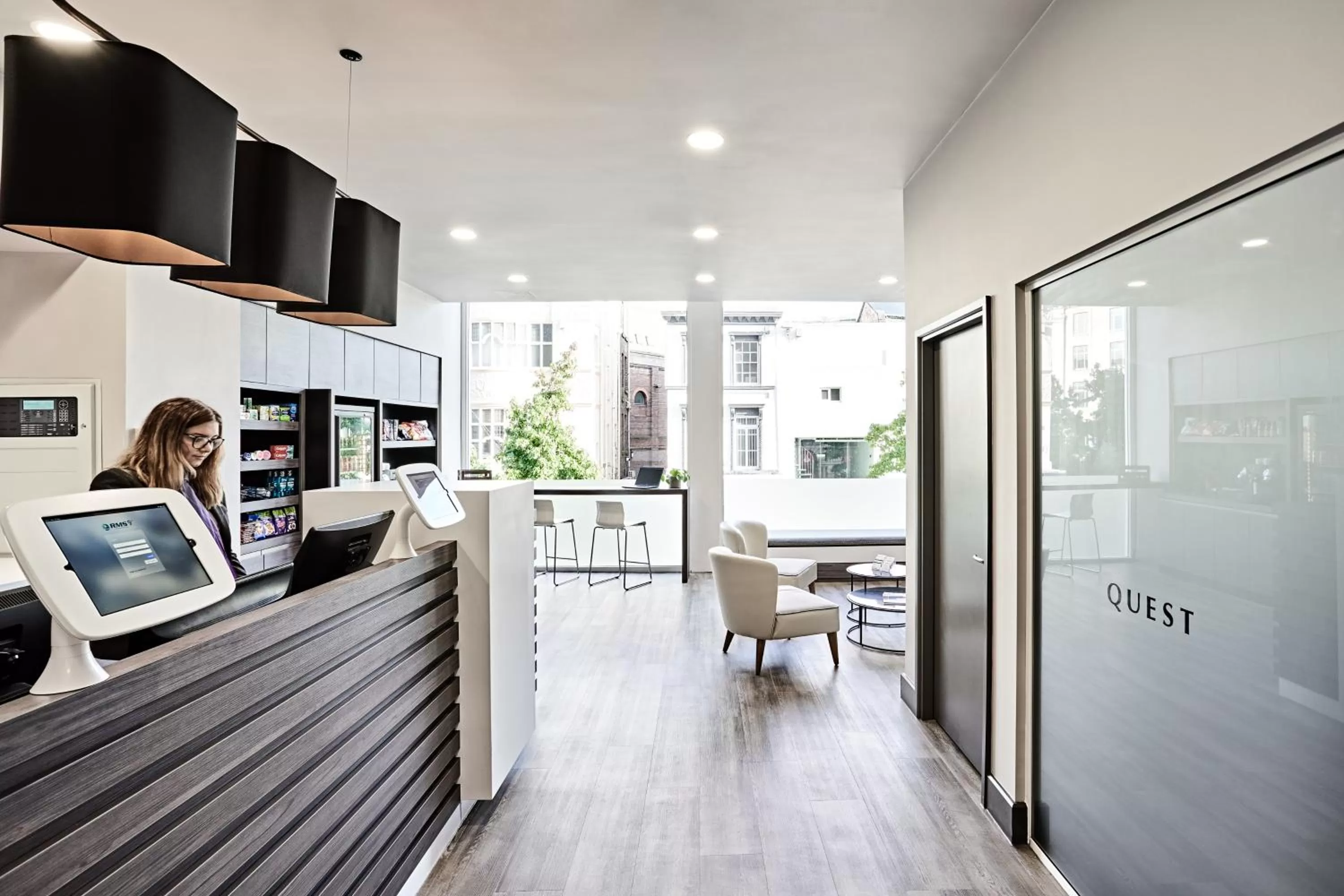 Lobby or reception in Citadines City Centre Liverpool