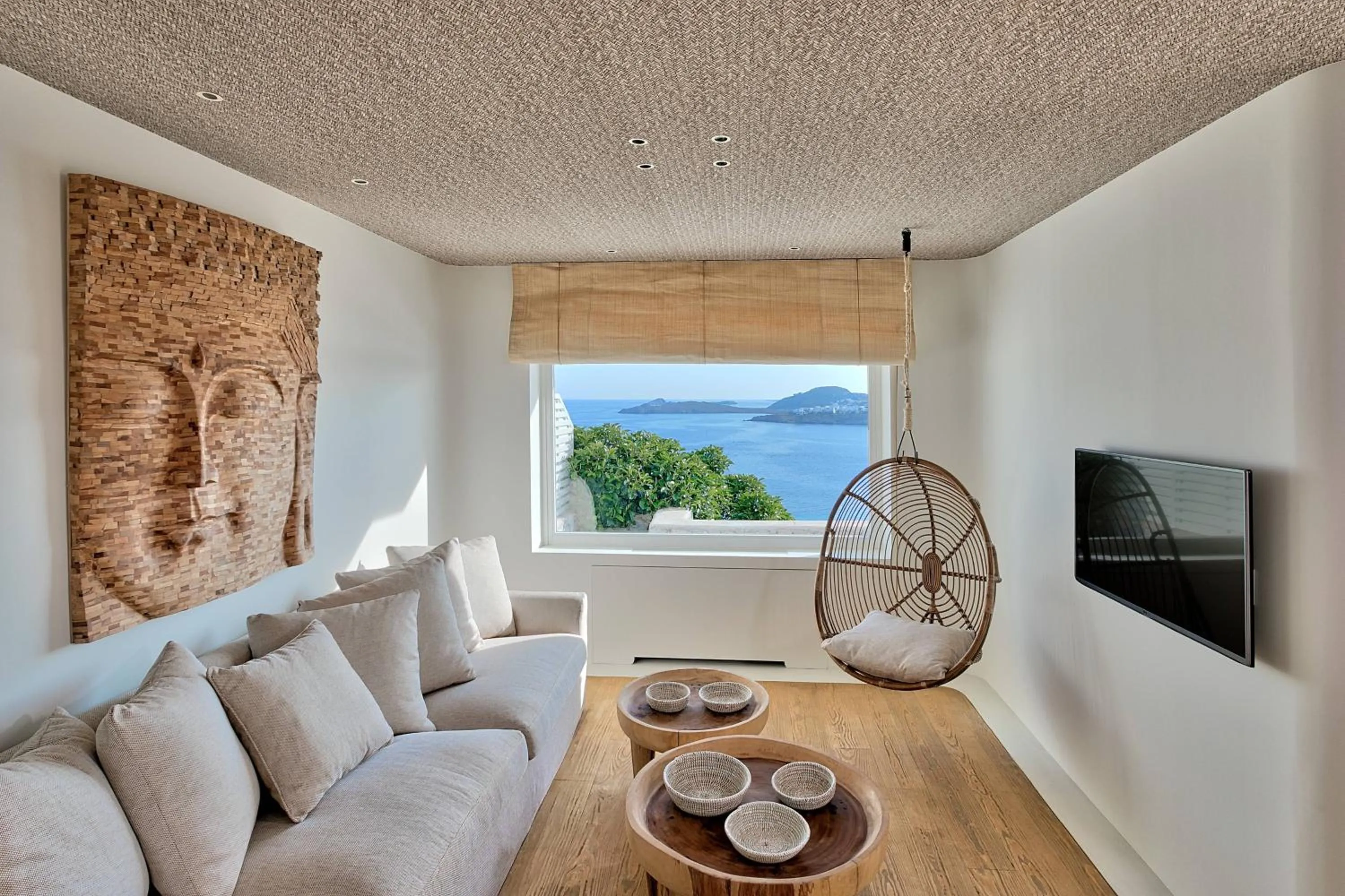 Lounge or bar in Santa Marina, A Luxury Collection Resort, Mykonos