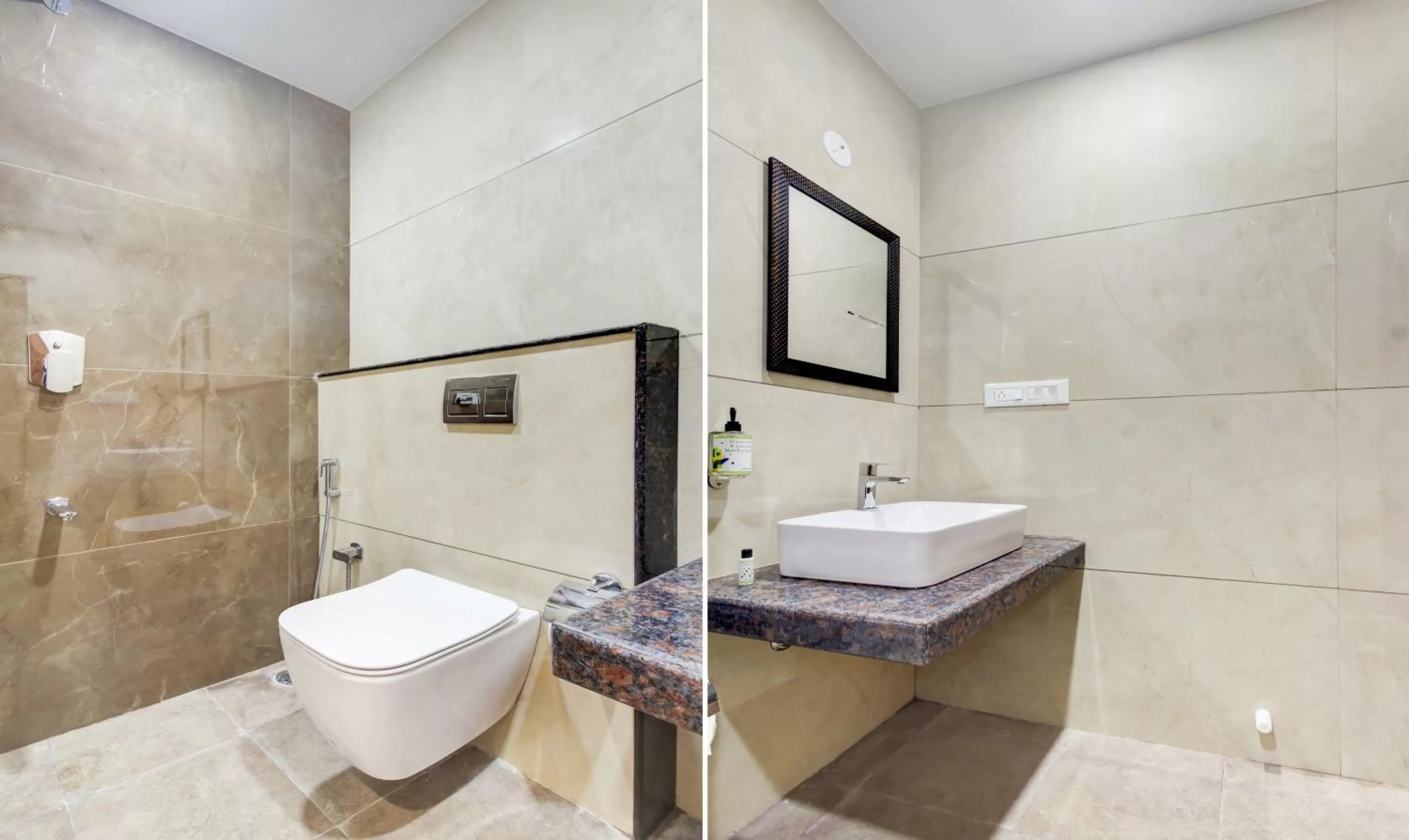 Bathroom in Treebo The Meridian