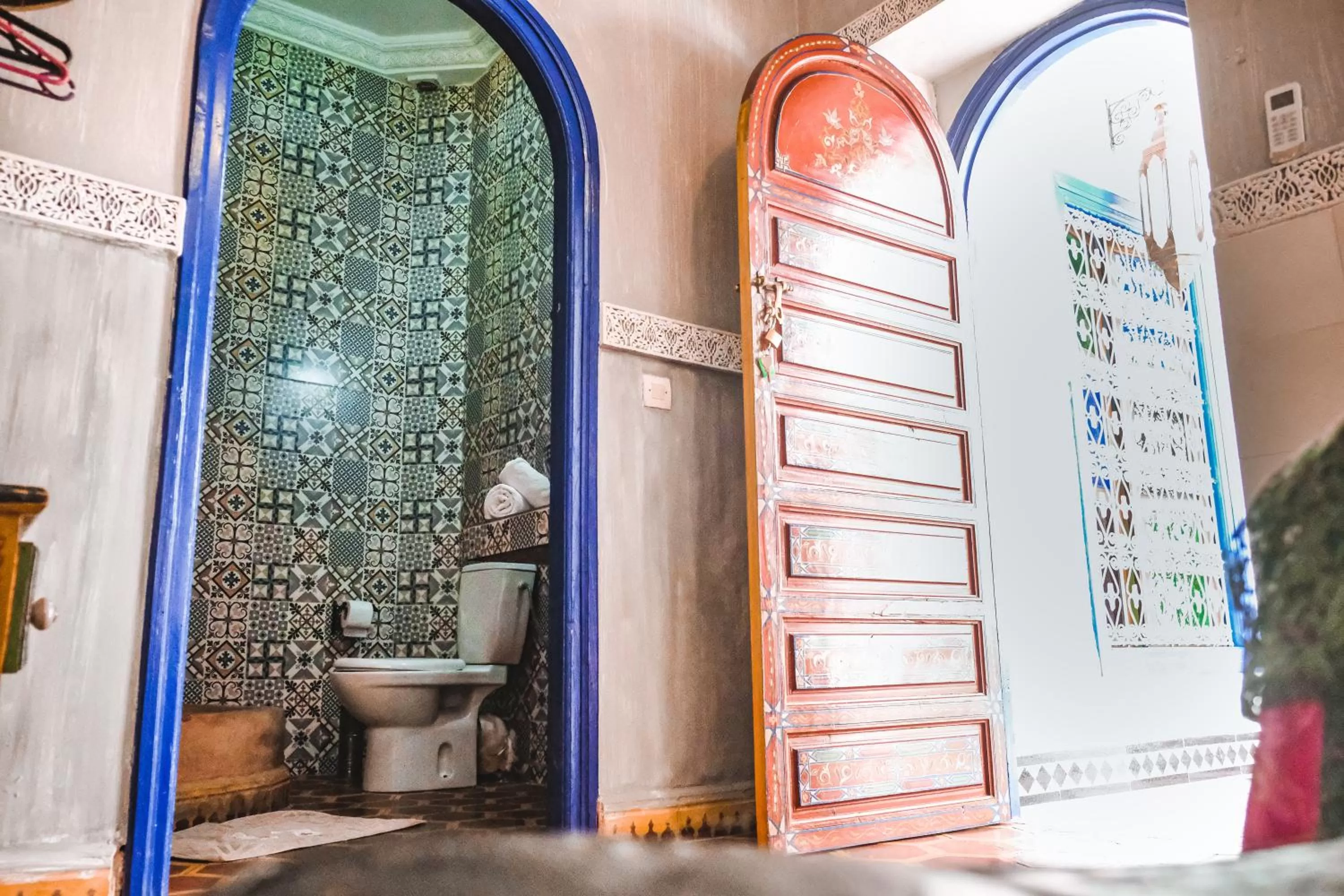 Bathroom in Héritage Lalla Aicha et SPA