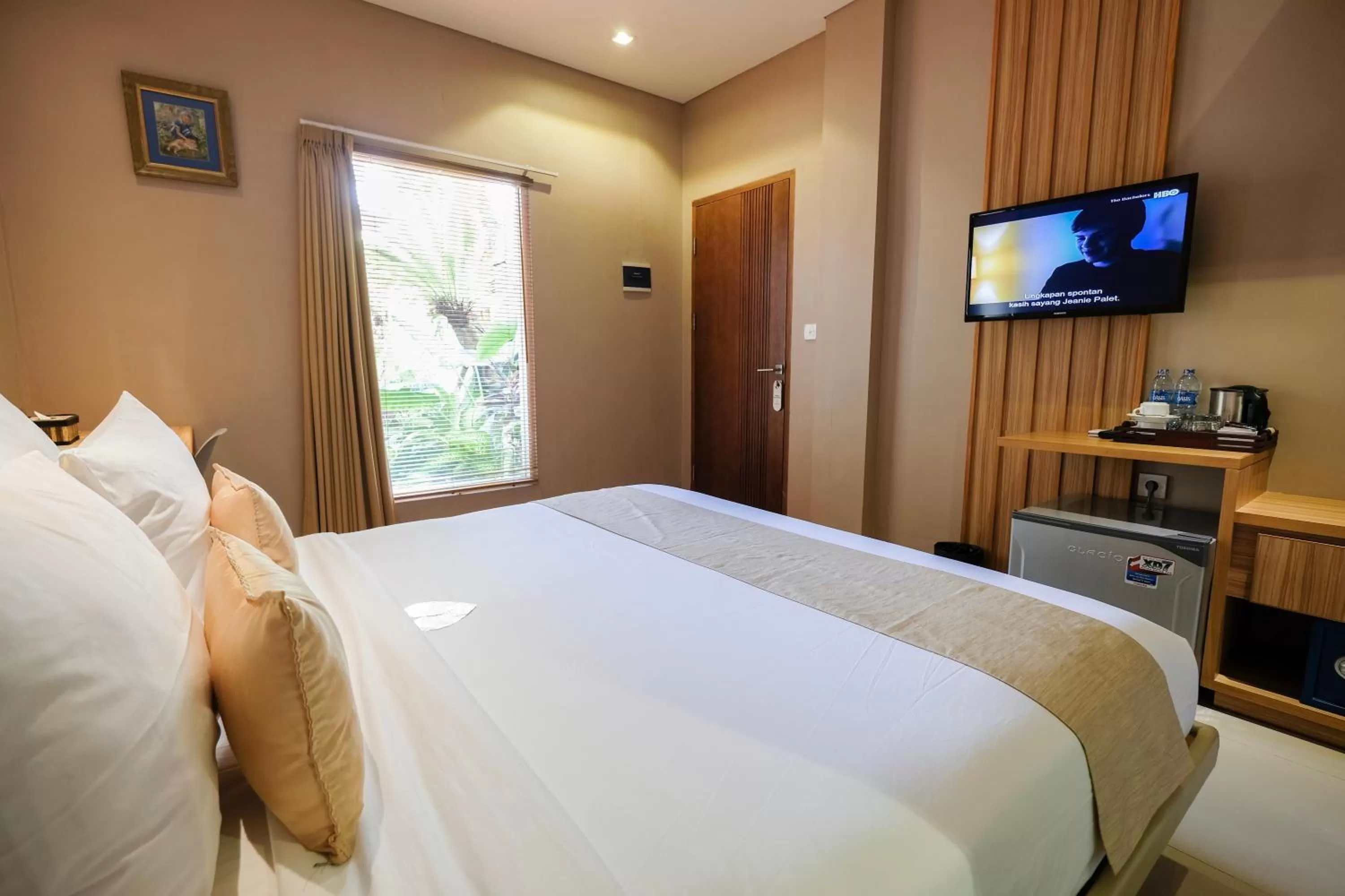 Bedroom, Bed in Puri Padma Hotel