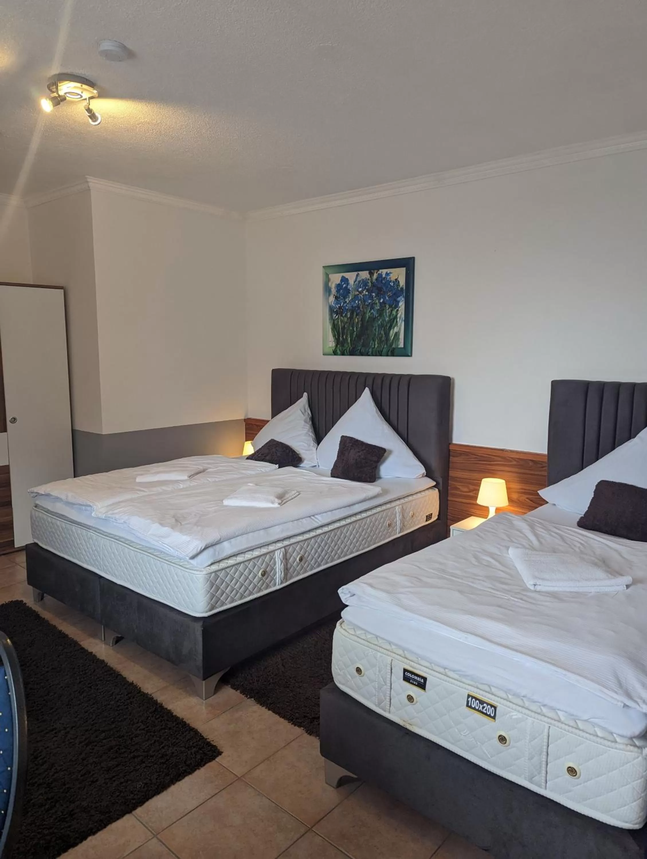 Bed in Hotel Eiserner Anton